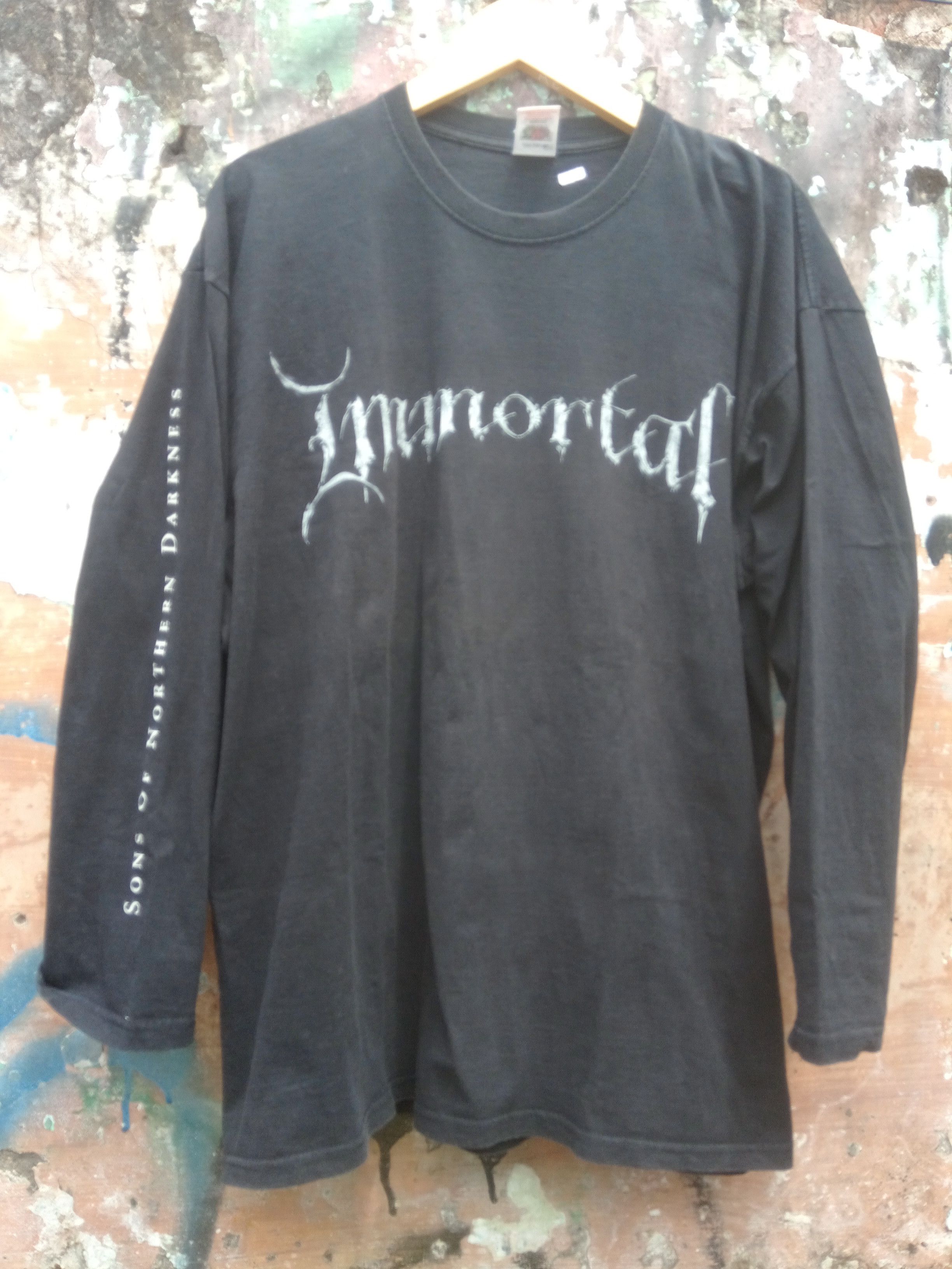 Band Tees × Vintage Vintage IMMORTAL sons of Northern darkness Size US XL / EU 56 / 4 - 1 Thumbnail
