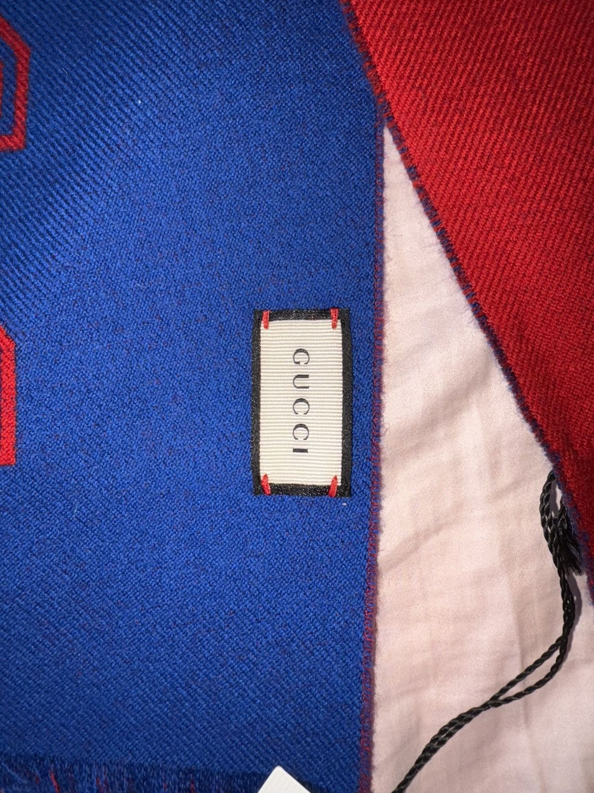 Gucci Gucci L'Aveugle Wool Tiger Scarf Size ONE SIZE - 5 Thumbnail