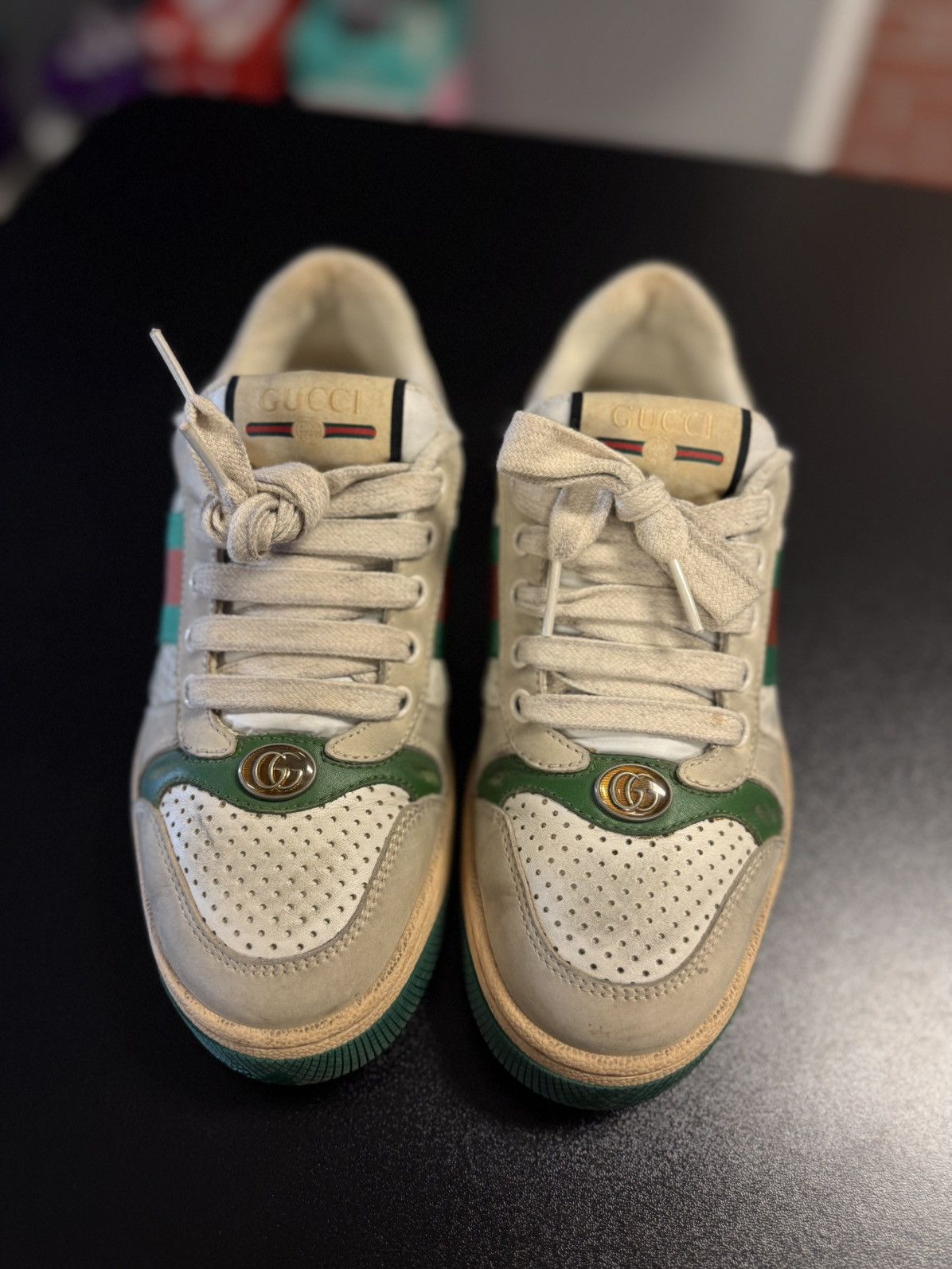 Gucci Gucci Distressed Style Low Top Shoes 36G/6US Women’s Size US 6 / IT 36 - 7 Thumbnail