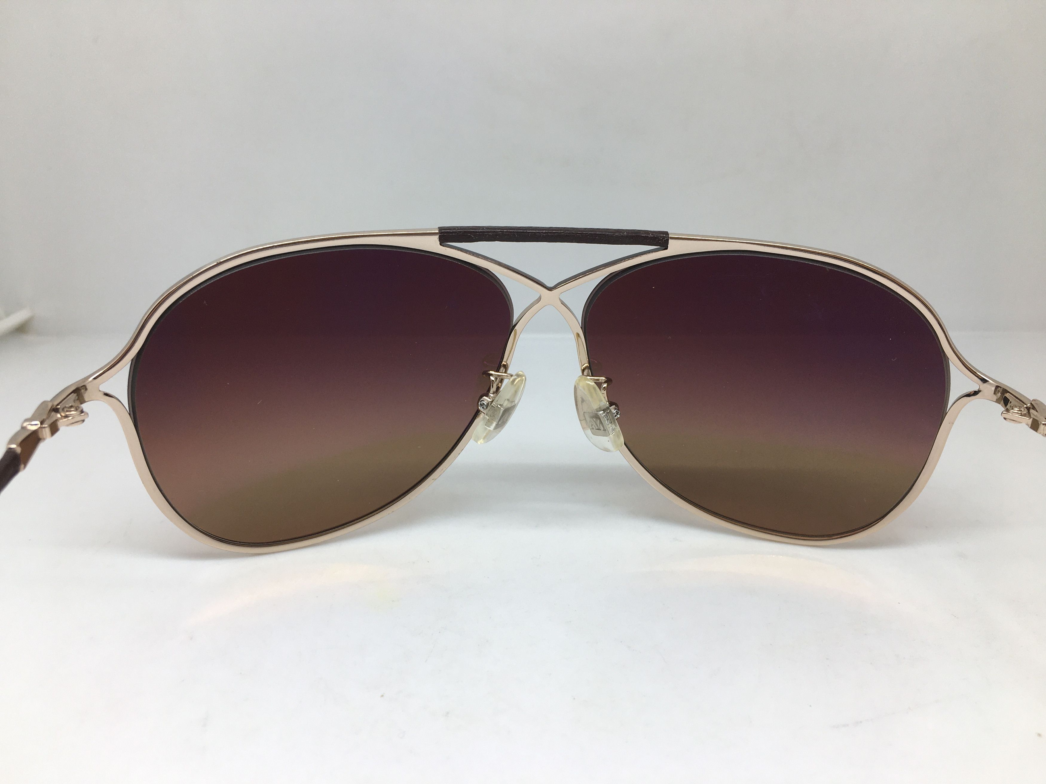 Other Handmade Japan Silver Aviator Sunglasses Pilot A by Amani Size ONE SIZE - 5 Thumbnail