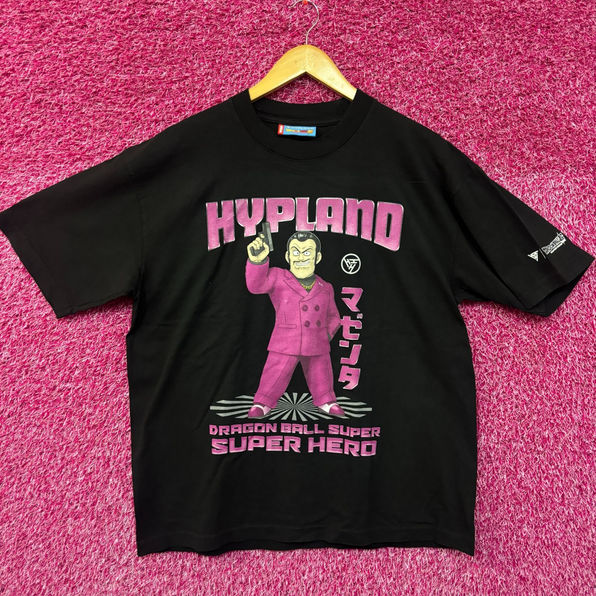 Anime Hypeland x Dragon Ball Super Hero Magenta anime tshirt size Size US M / EU 48-50 / 2 - 1 Thumbnail