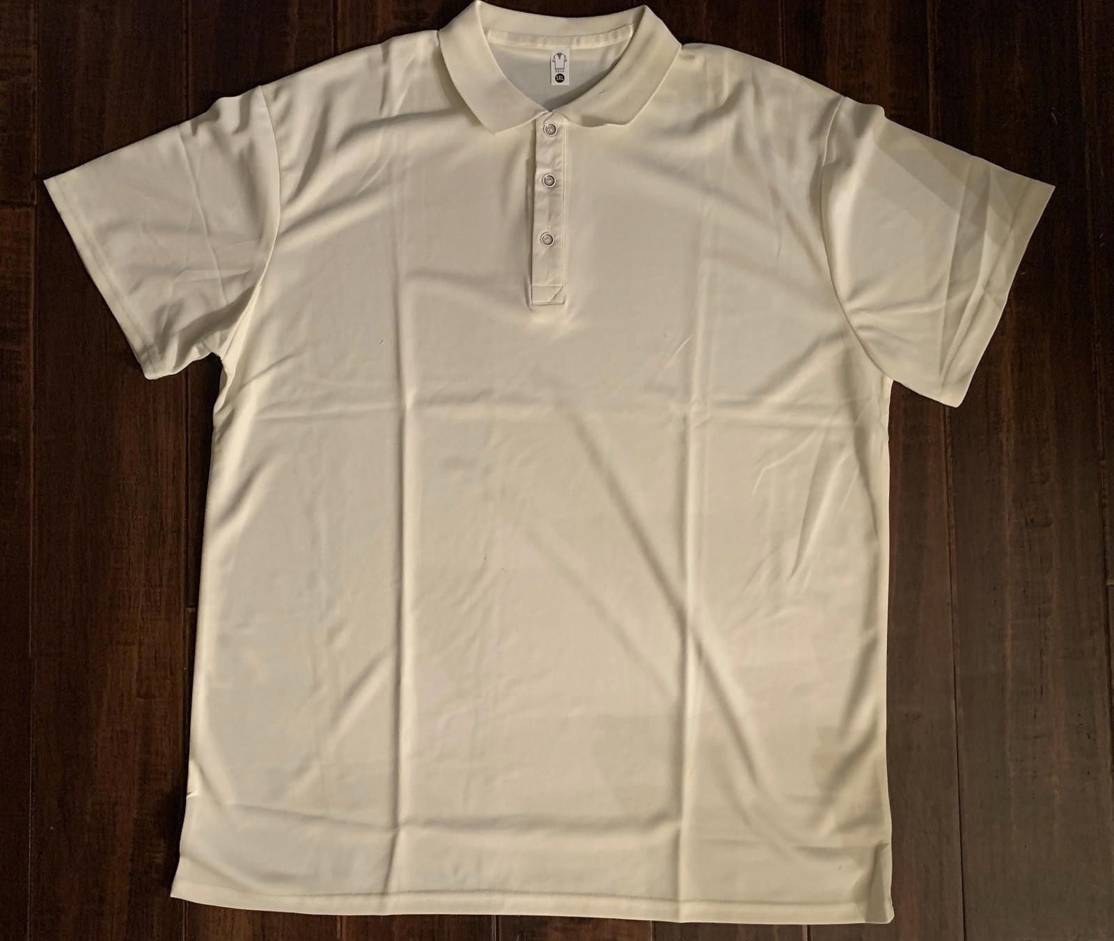 Unknown London Light Yellow Colored 2XL Men’s Polo Shirt Size US XXL / EU 58 / 5 - 3 Thumbnail