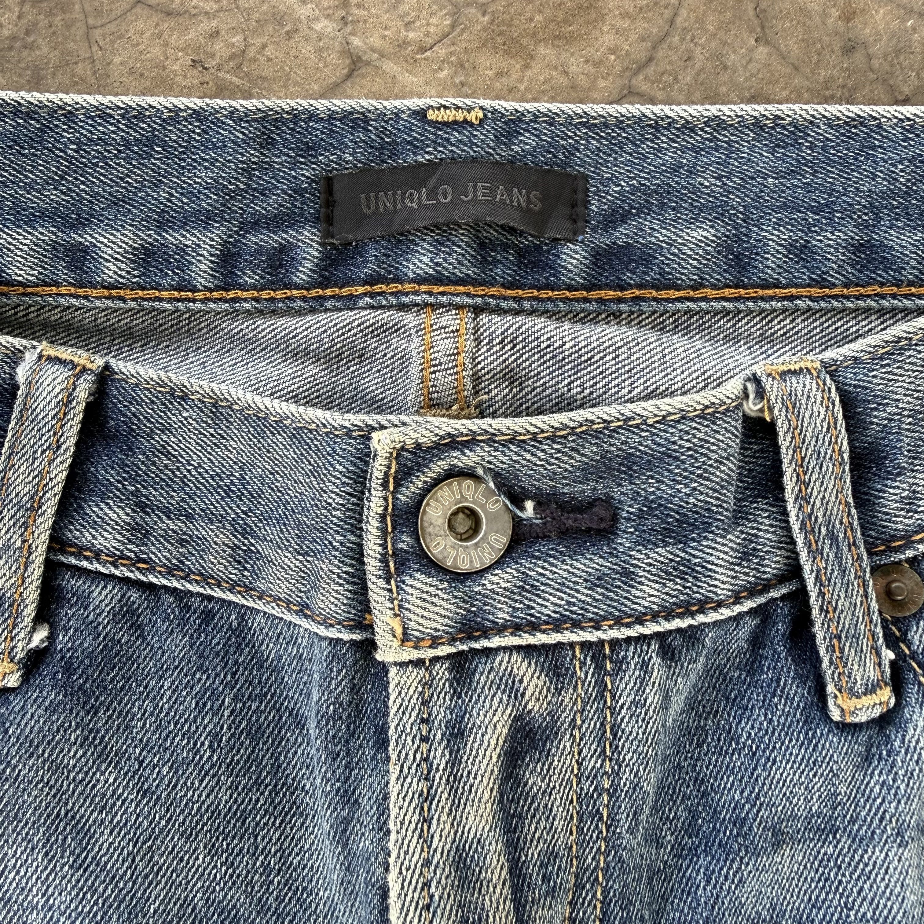 Japanese Brand W34x30 Vintage Japanese Streetwear Faded Denim Jean Size US 34 / EU 50 - 4 Thumbnail