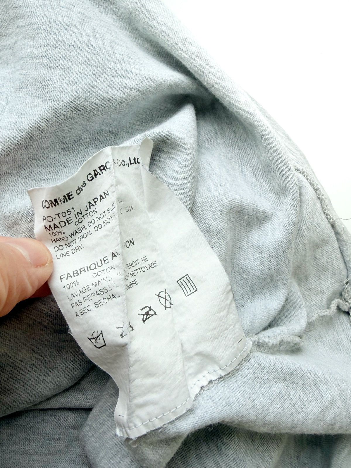 Comme des Garcons Homme Plus Comme des Garçons Homme Plus 3/4 Sleeve Calligraphy Logo M Size US M / EU 48-50 / 2 - 13 Thumbnail