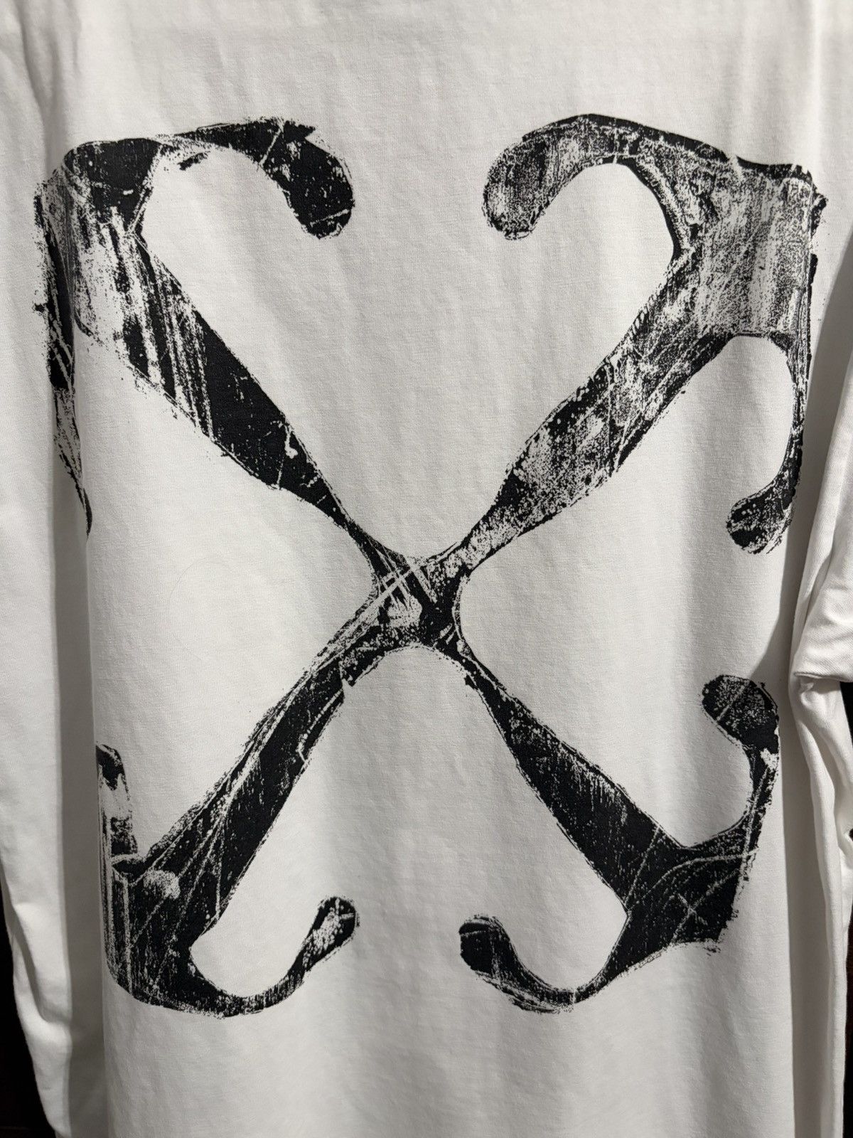 Off-White Off white scratch arrow t shirt Size US L / EU 52-54 / 3 - 4 Thumbnail