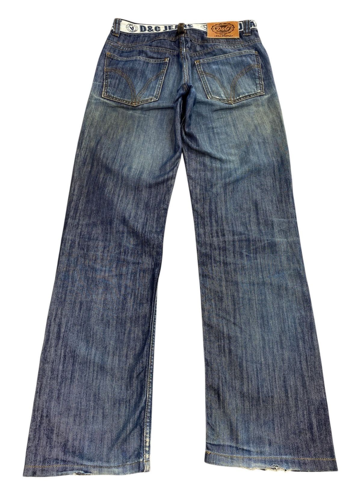 Dolce & Gabbana Vintage Dolce & Gabbana whiskers Ripped Jeans Size US 30 / EU 46 - 13 Thumbnail