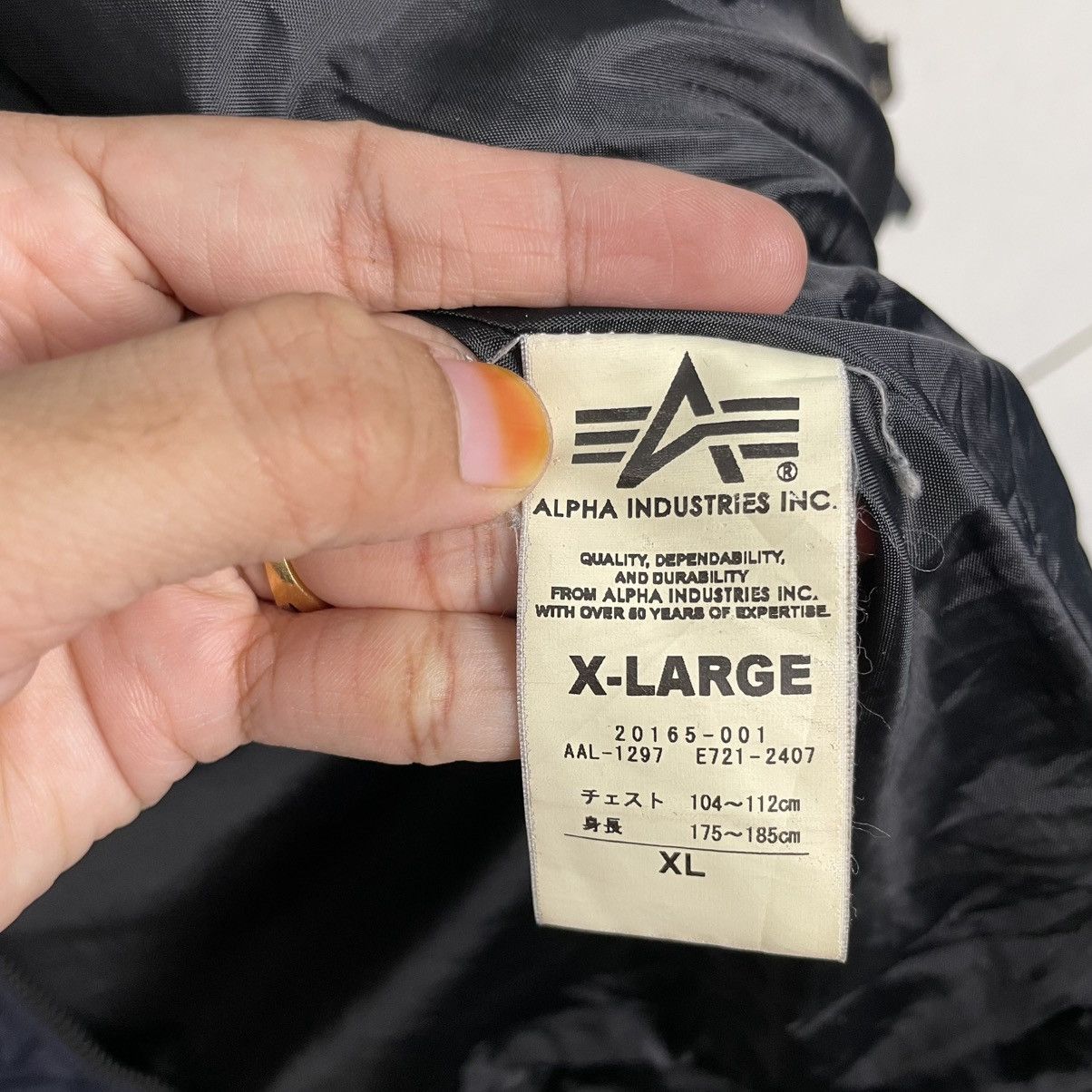 Alpha Industries Alpha Industries Quilted Jacket Size US L / EU 52-54 / 3 - 18 Thumbnail