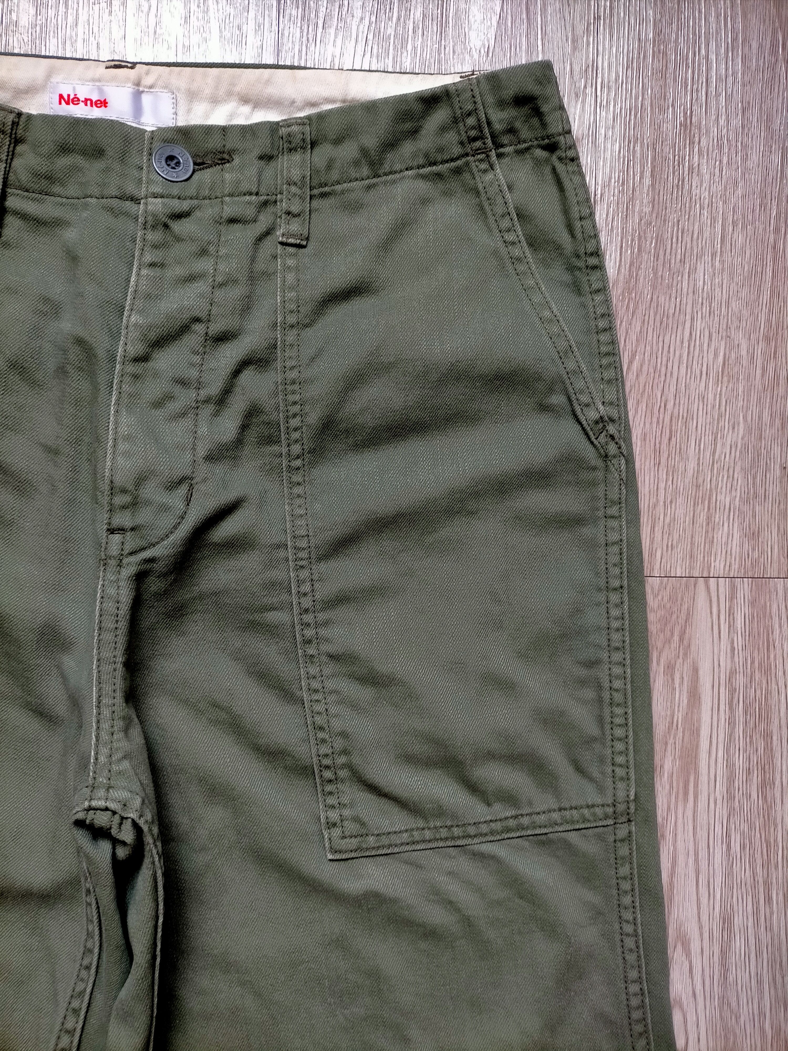 Ne-Net Ne.net issey miyake Fatigue Baker Pants Size US 31 - 7 Thumbnail