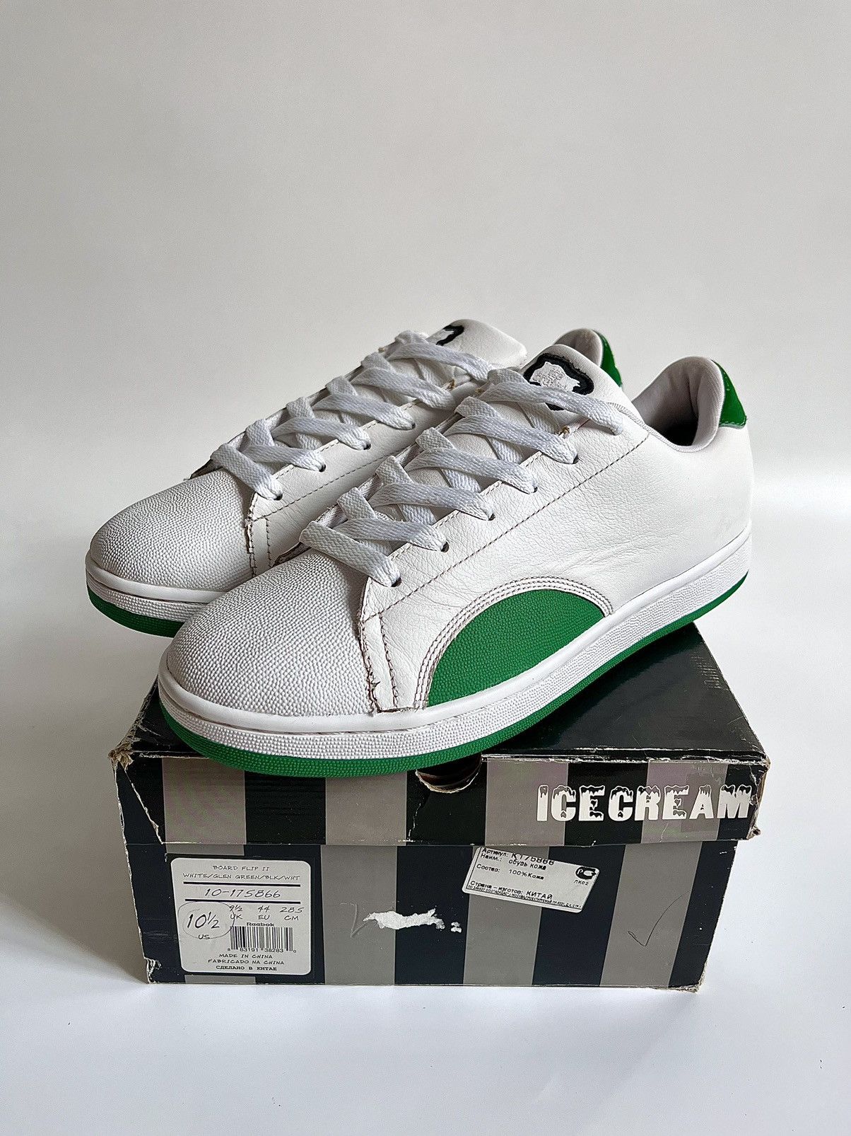 Billionaire Boys Club Vintage Reebok x IceCream Board Flip 2 Size US 10.5 / EU 43-44 - 9 Thumbnail