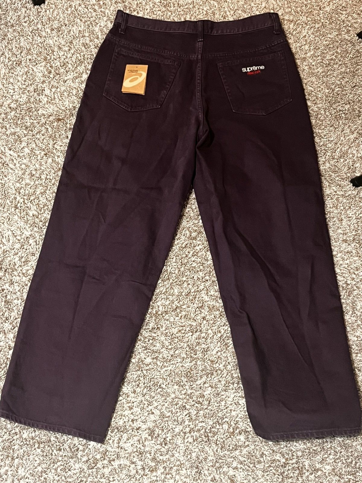 Supreme Supreme FW24 Purple Baggy Jean Size US 32 / EU 48 - 2 Thumbnail