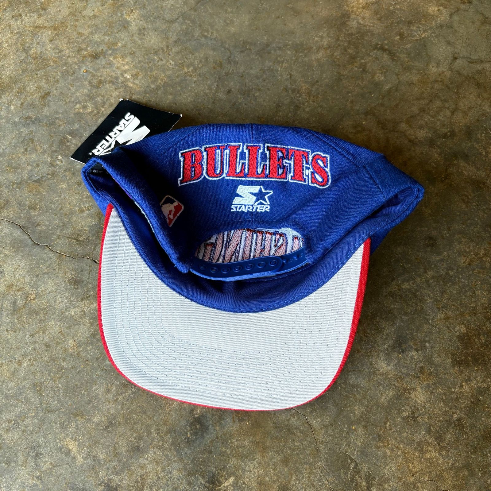 Starter Very Rare Washington Bullets NWT Starter Snapback Size ONE SIZE - 2 Thumbnail
