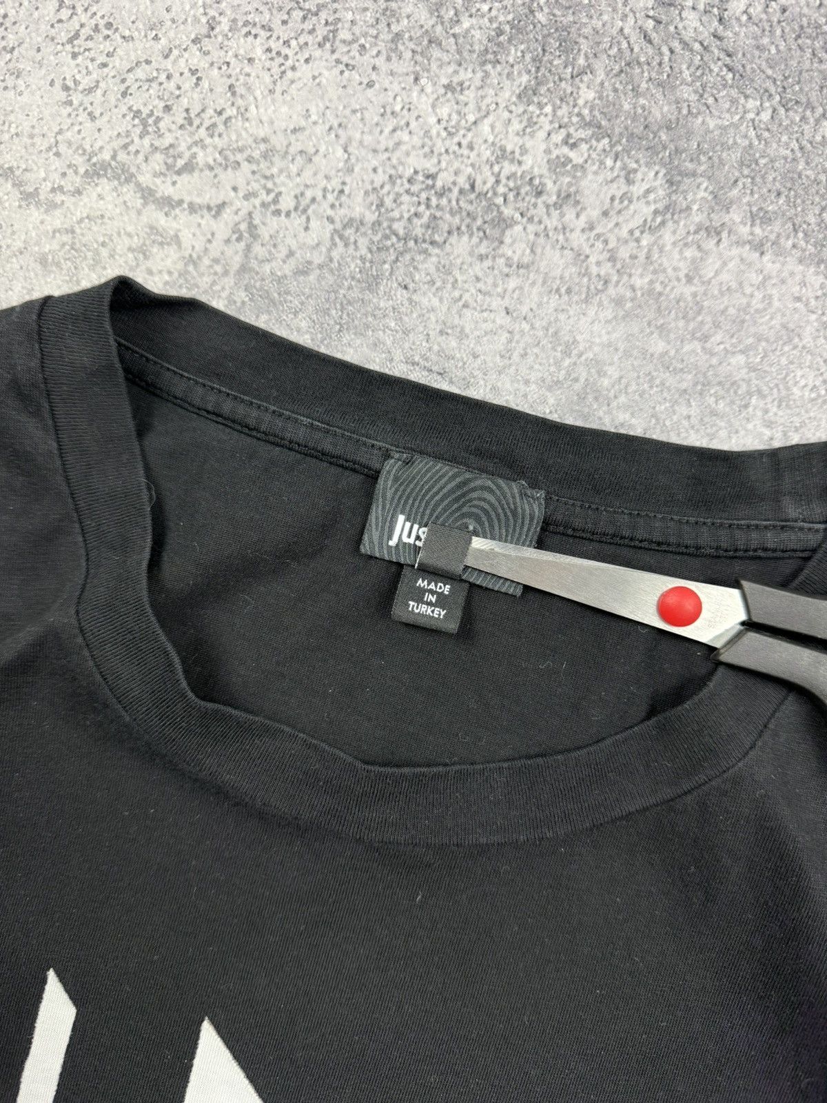 Roberto Cavalli Roberto Just Cavalli T-Shirt Big Logo Black Tee Y2K Hype Size US M / EU 48-50 / 2 - 11 Thumbnail