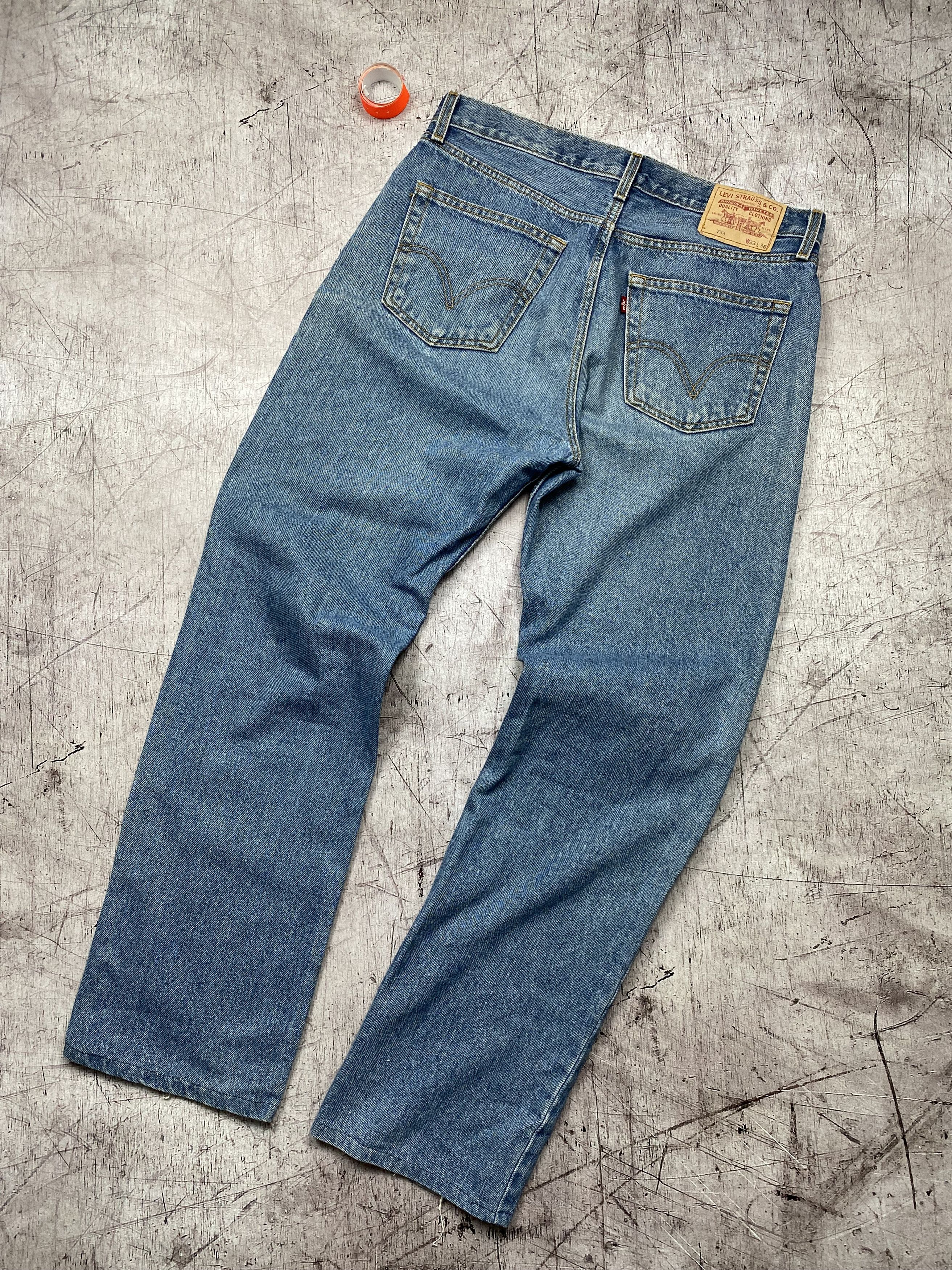 Levi's × Levi's Vintage Clothing Levi's 753 Vintage jeans denim pants Size US 33 - 1 Thumbnail