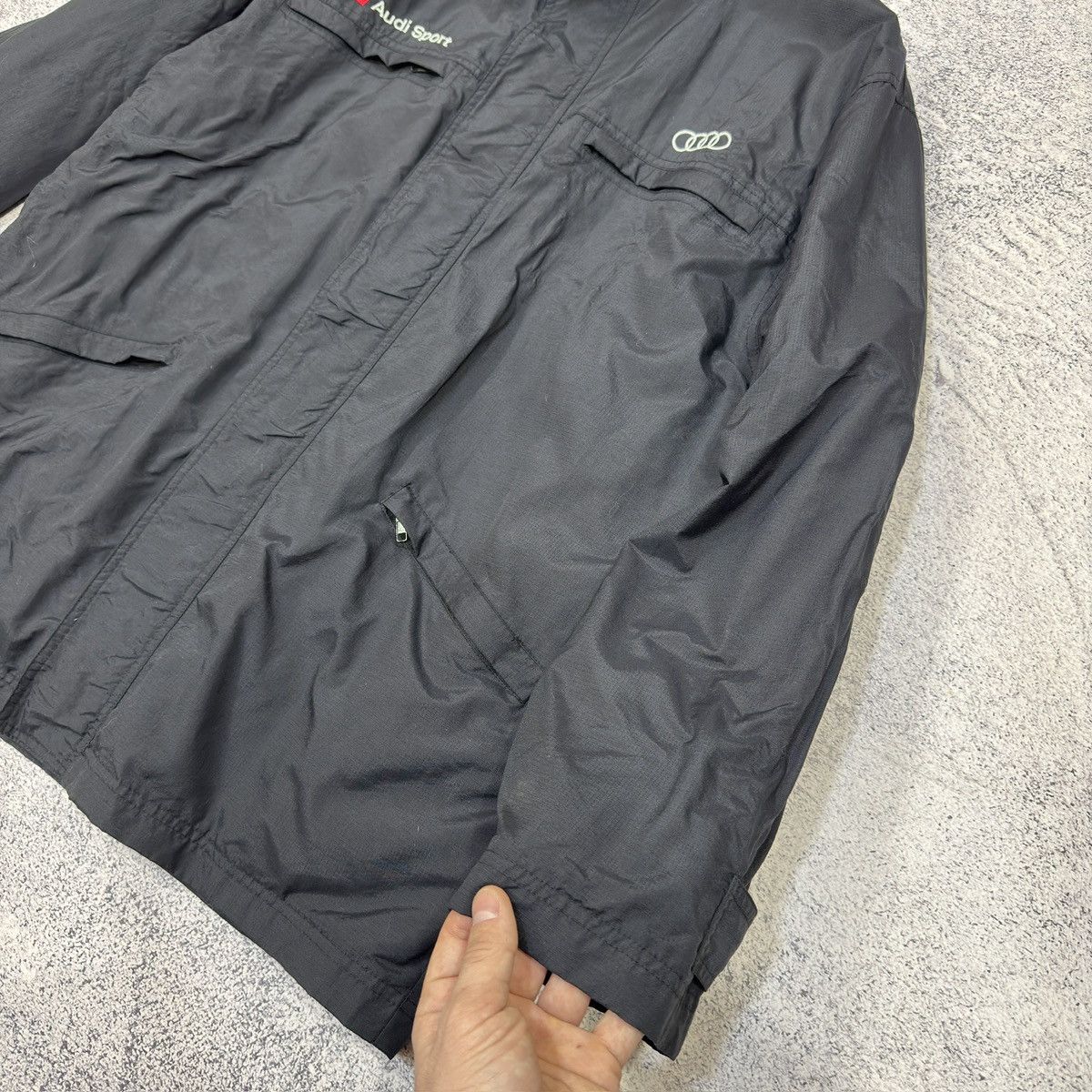 Audi Audi Sport Ripstop Nylon Light Jacket L size Size US L / EU 52-54 / 3 - 7 Thumbnail