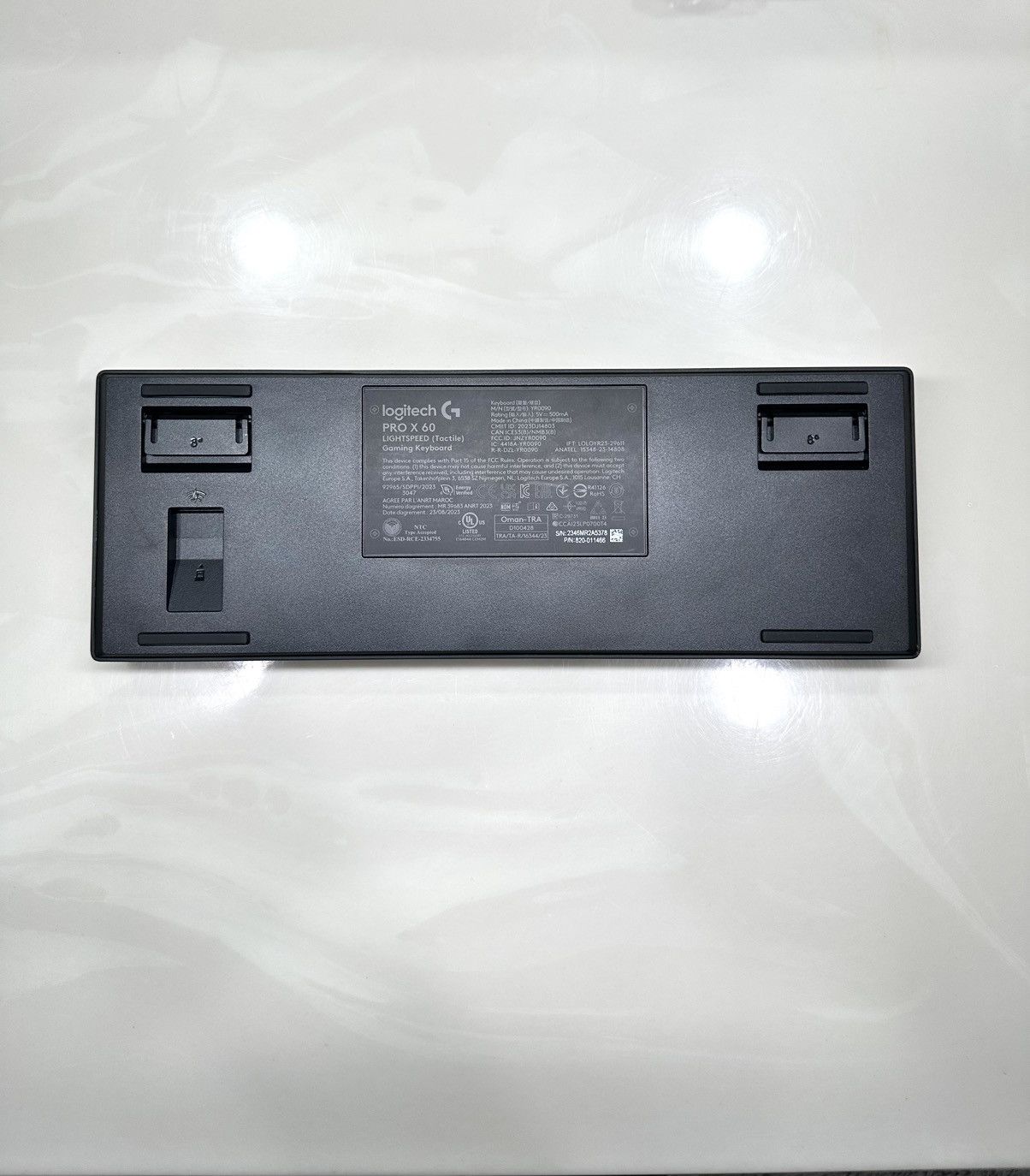 Other Pro X 60 Logitech Lightspeed Keyboard Wireless With Dongle Size ONE SIZE - 8 Thumbnail