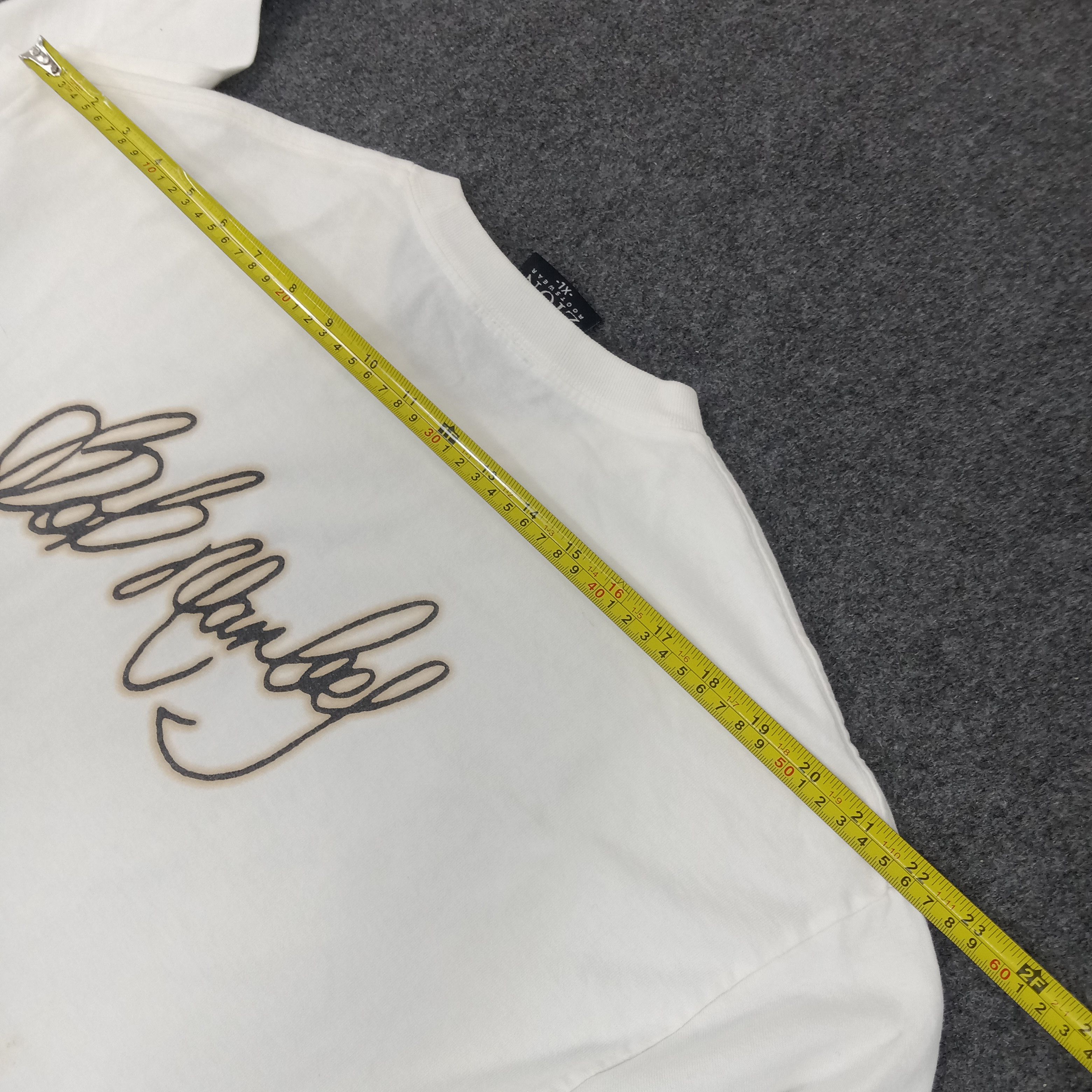 Bob Marley × Vintage Bob Marley Reggae Singer Long Sleeve Tshirt Size US XL / EU 56 / 4 - 8 Thumbnail