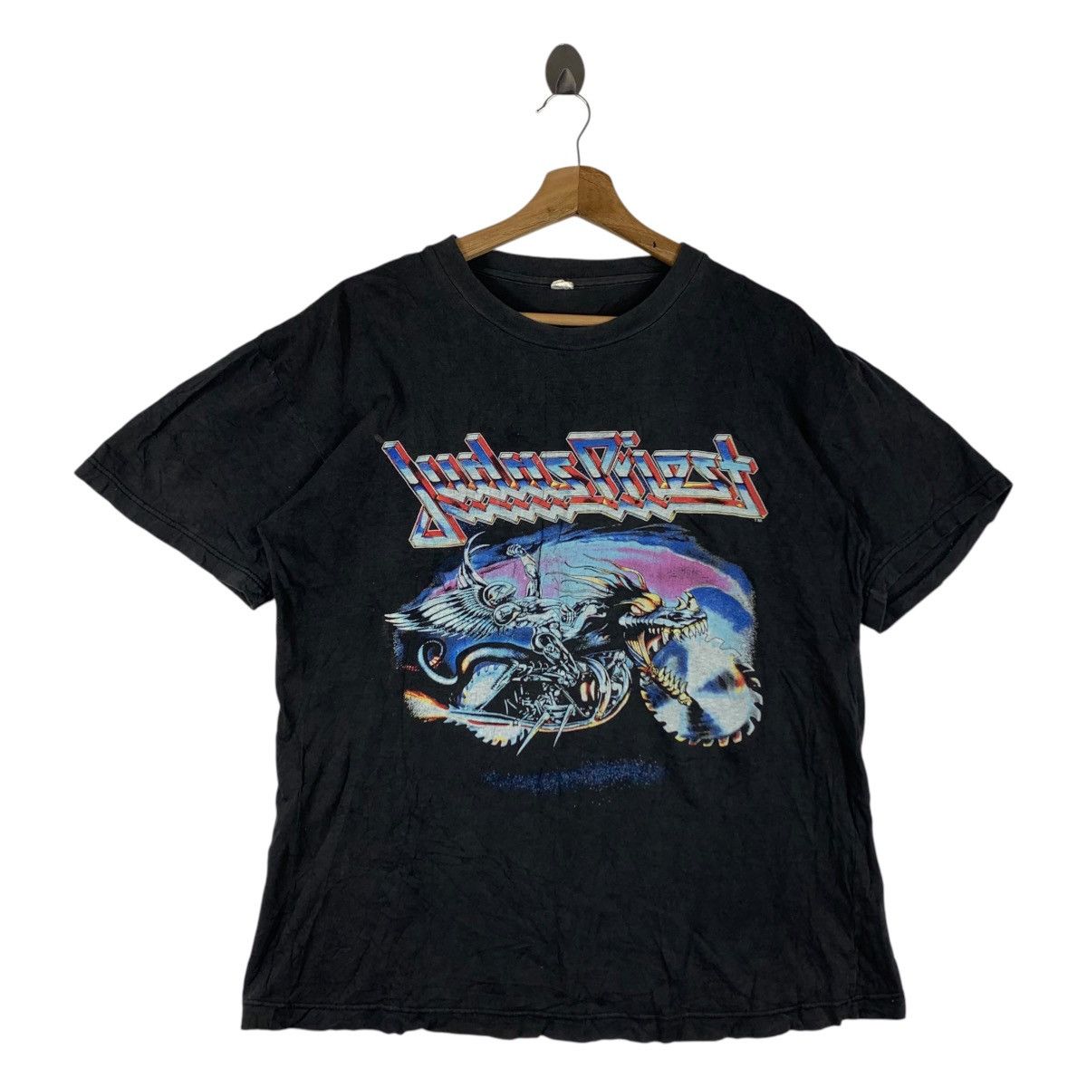 Other Vintage Judas Priest "Painkiller World Tour 1991" Tee Shirt Size US L / EU 52-54 / 3 - 1 Thumbnail