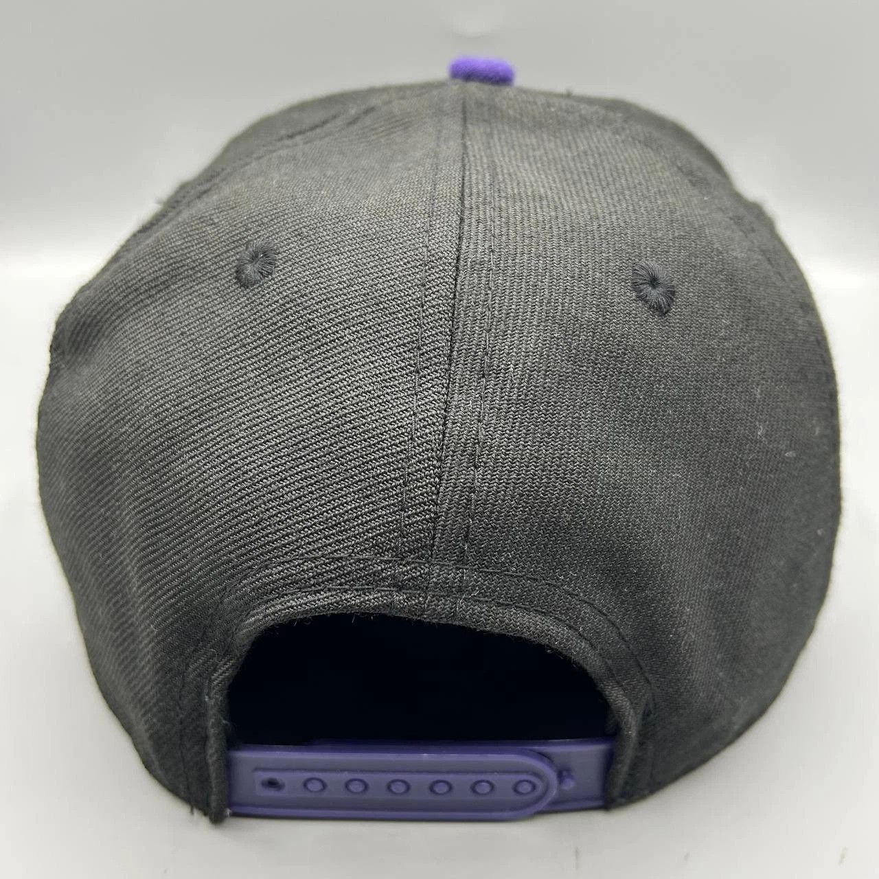 Jordan Brand Air Jordan Hat Men Black Purple Embroidered Snap Back Wool Size ONE SIZE - 6 Thumbnail