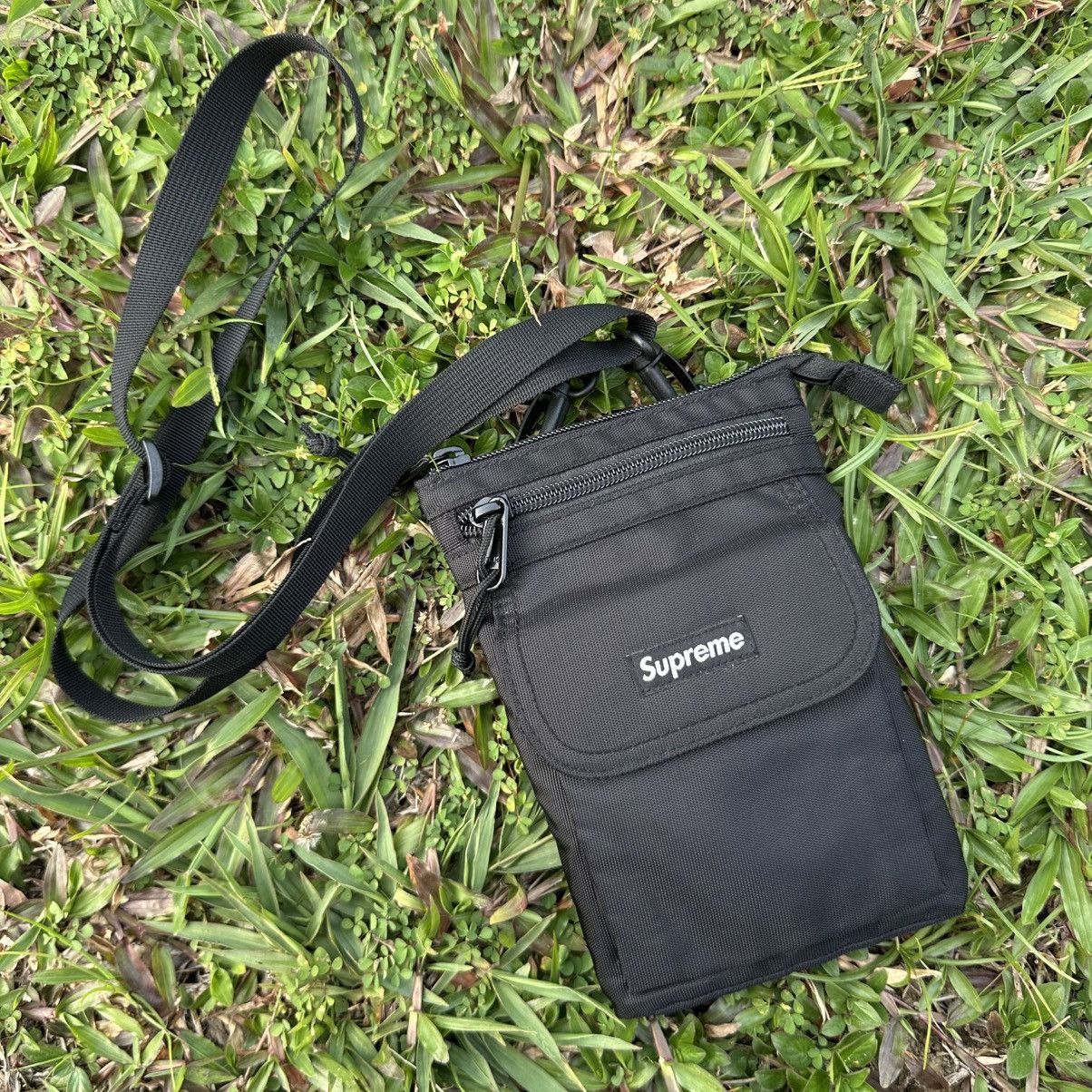 Supreme Sling Bag Black Ss18 Supreme Crossbody Supreme SS18