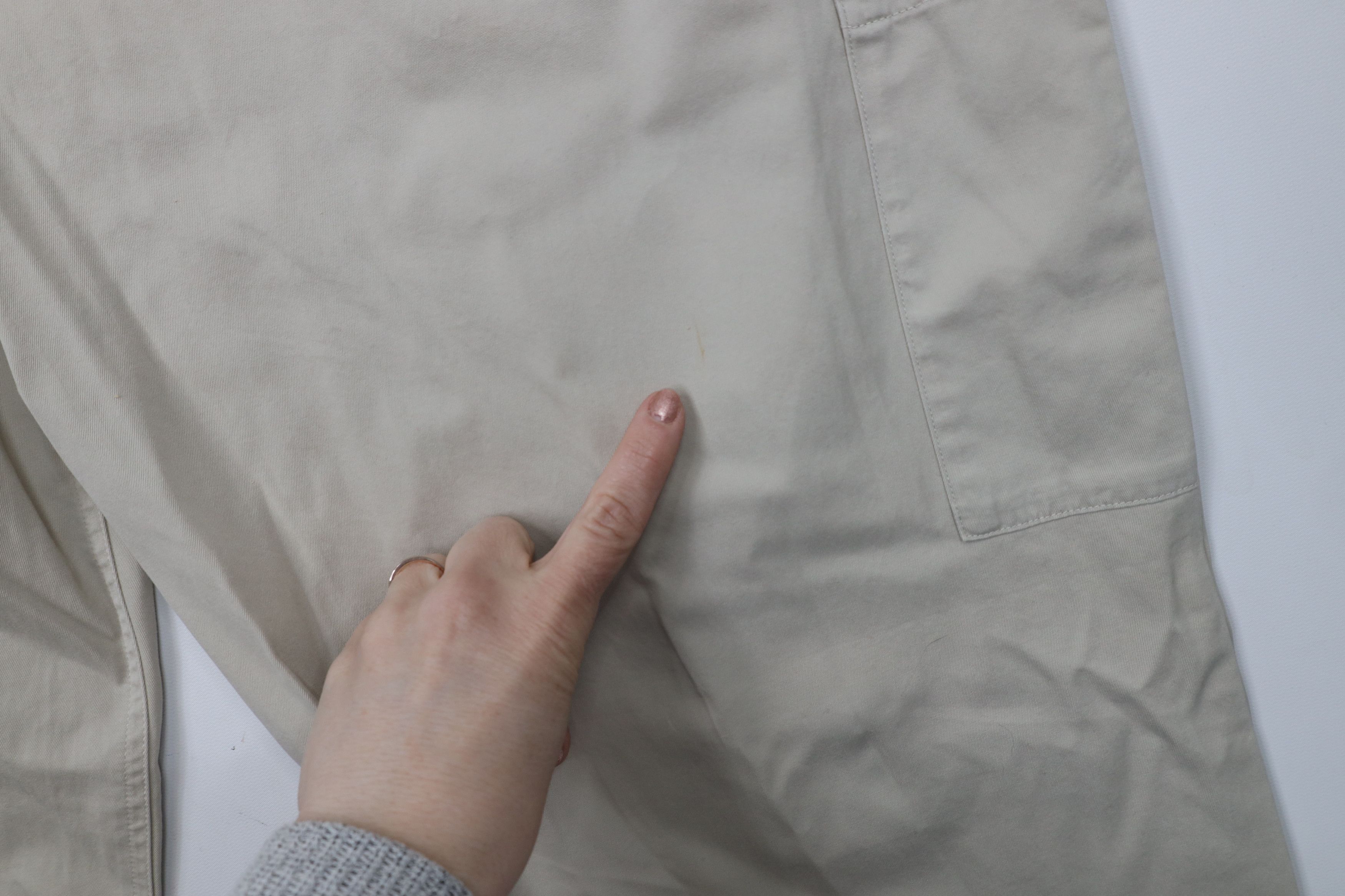 DKNY × Vintage Deadstock Vintage 90s Y2K DKNY Button Wide Leg Pants Beige Size US 38 / EU 54 - 14 Thumbnail