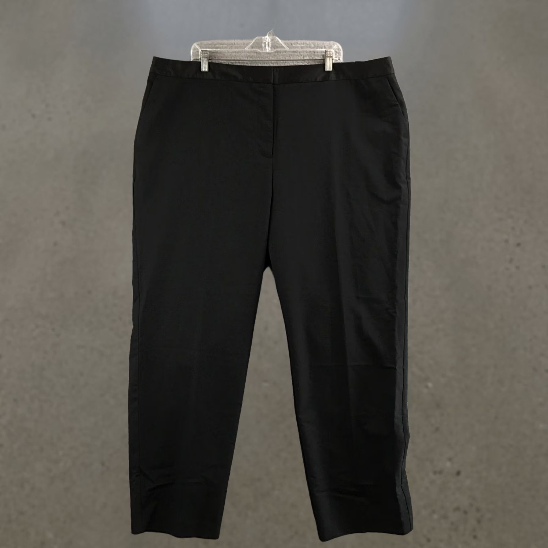 Worthington Worthington Pants Womens 22W Black Wrinkle Free Straight Leg Zip Fly Casual NEW Pants Women 22W Black Wrinkle Free Straight Leg Zip Fly Casual NEW Size 40" / US 18 - 1 Thumbnail