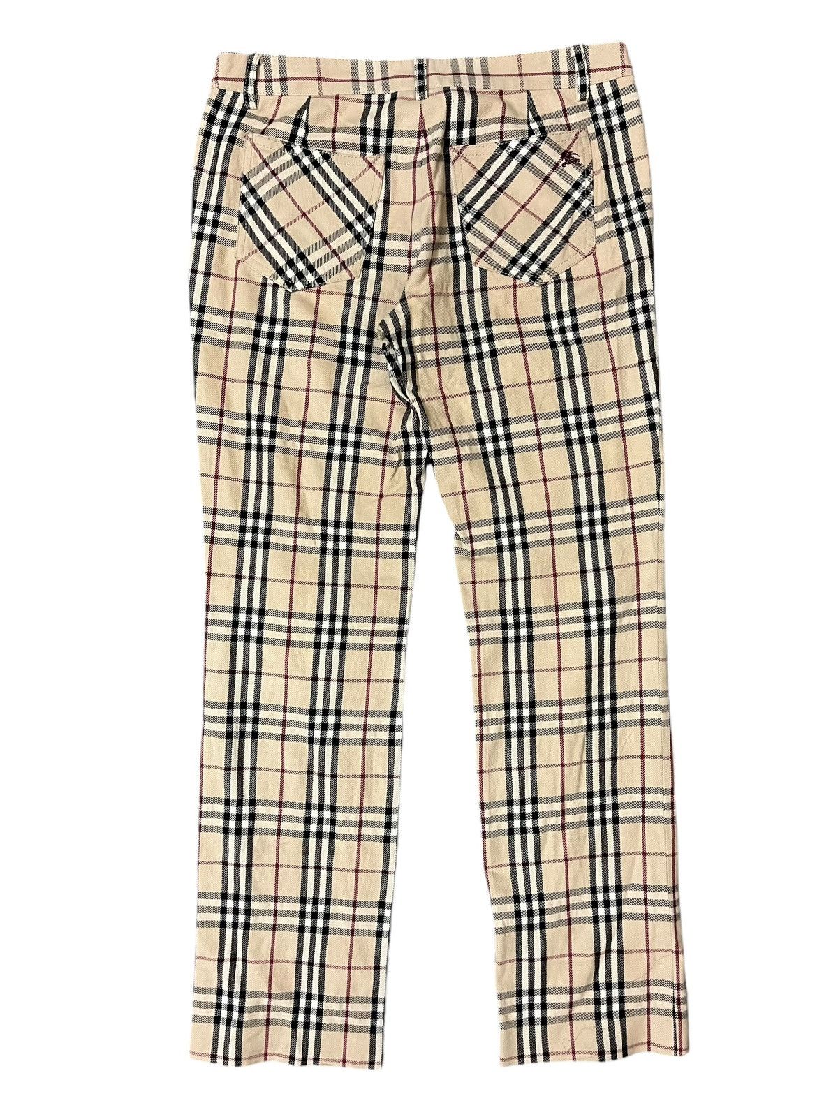 Burberry × Burberry Prorsum Iconic Burberry Novacheck Pants Size 26" / US 2 / IT 38 - 8 Thumbnail