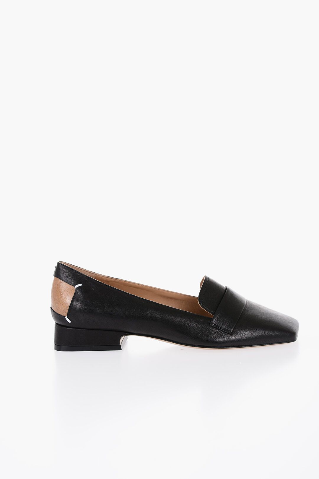 Maison Margiela og1mm1224 Leather Loafers in Black Size US 6 / IT 36 - 1 Thumbnail