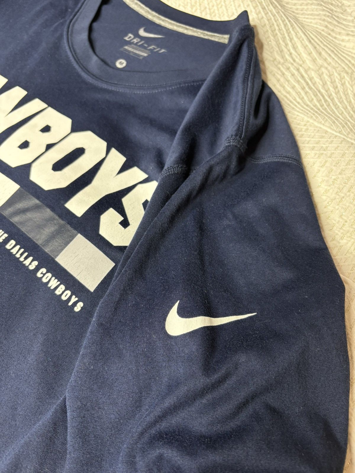 Nike Nike NFL Dallas Cowboys Dri-Fit Long Sleeve Shirt “Navy” Size US M / EU 48-50 / 2 - 4 Thumbnail