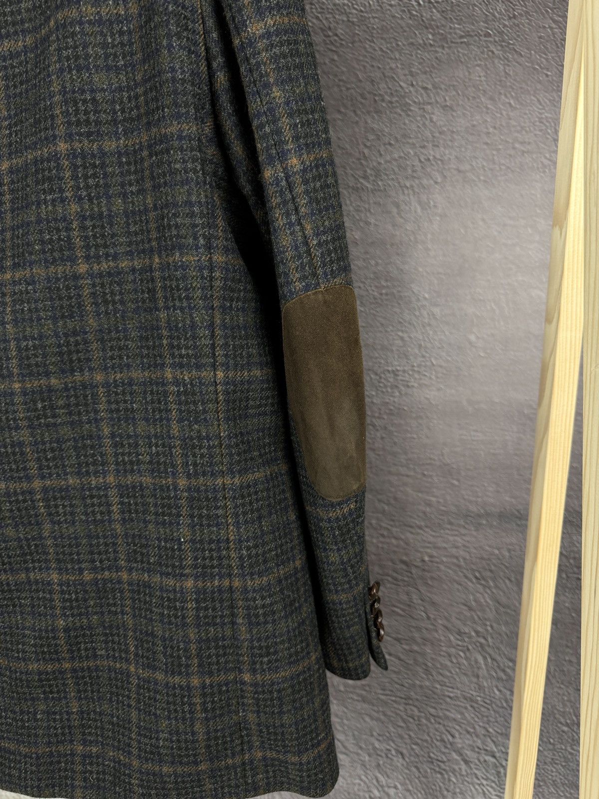 Other Frank Radloff vintage checkered tweed 2 button blazer Size 42R - 16 Thumbnail