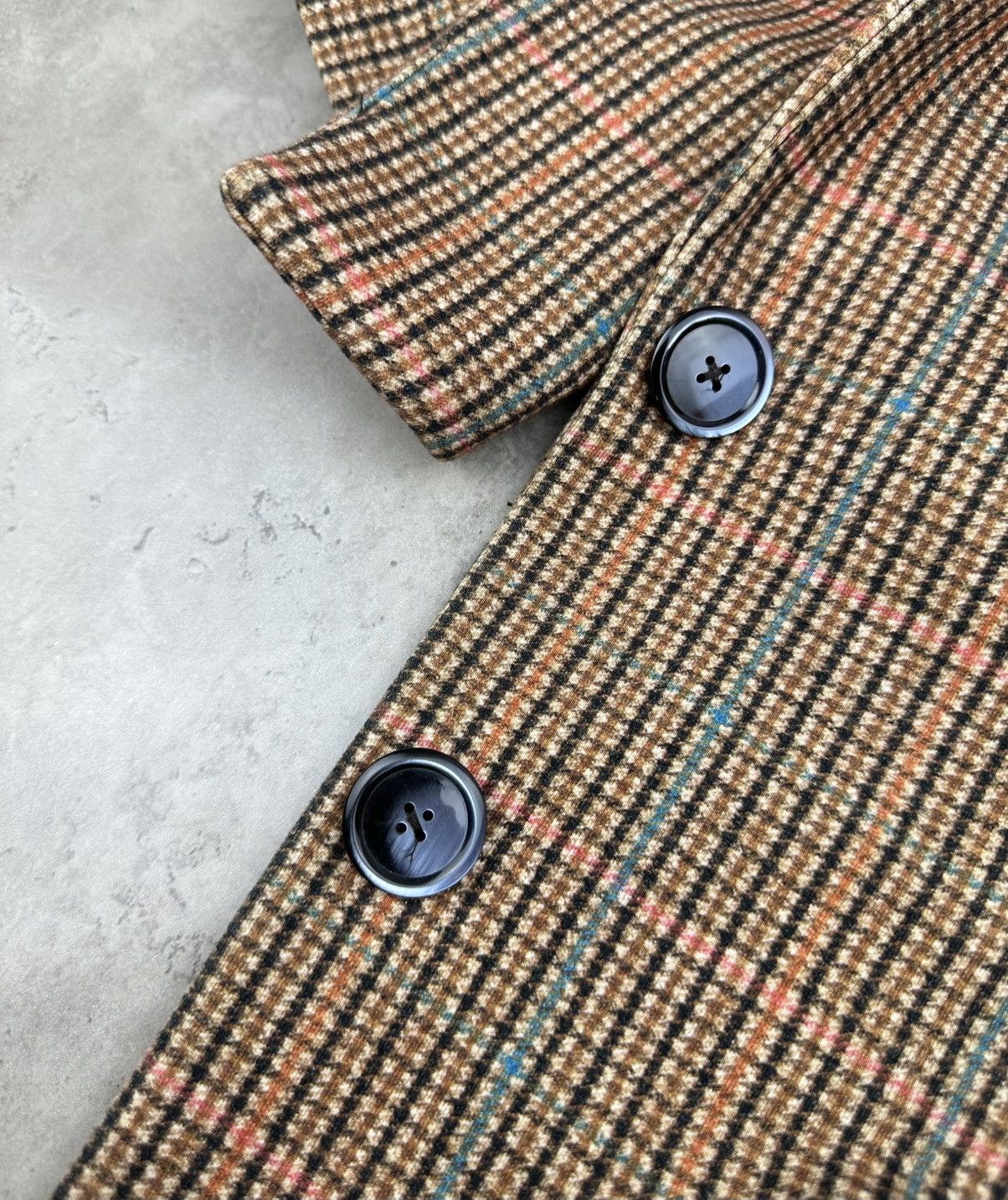 Circolo 1901 Circolo 1901 Women's Cropped Plaid Blazer Jacket UK 16 Size US L / EU 52-54 / 3 - 6 Thumbnail