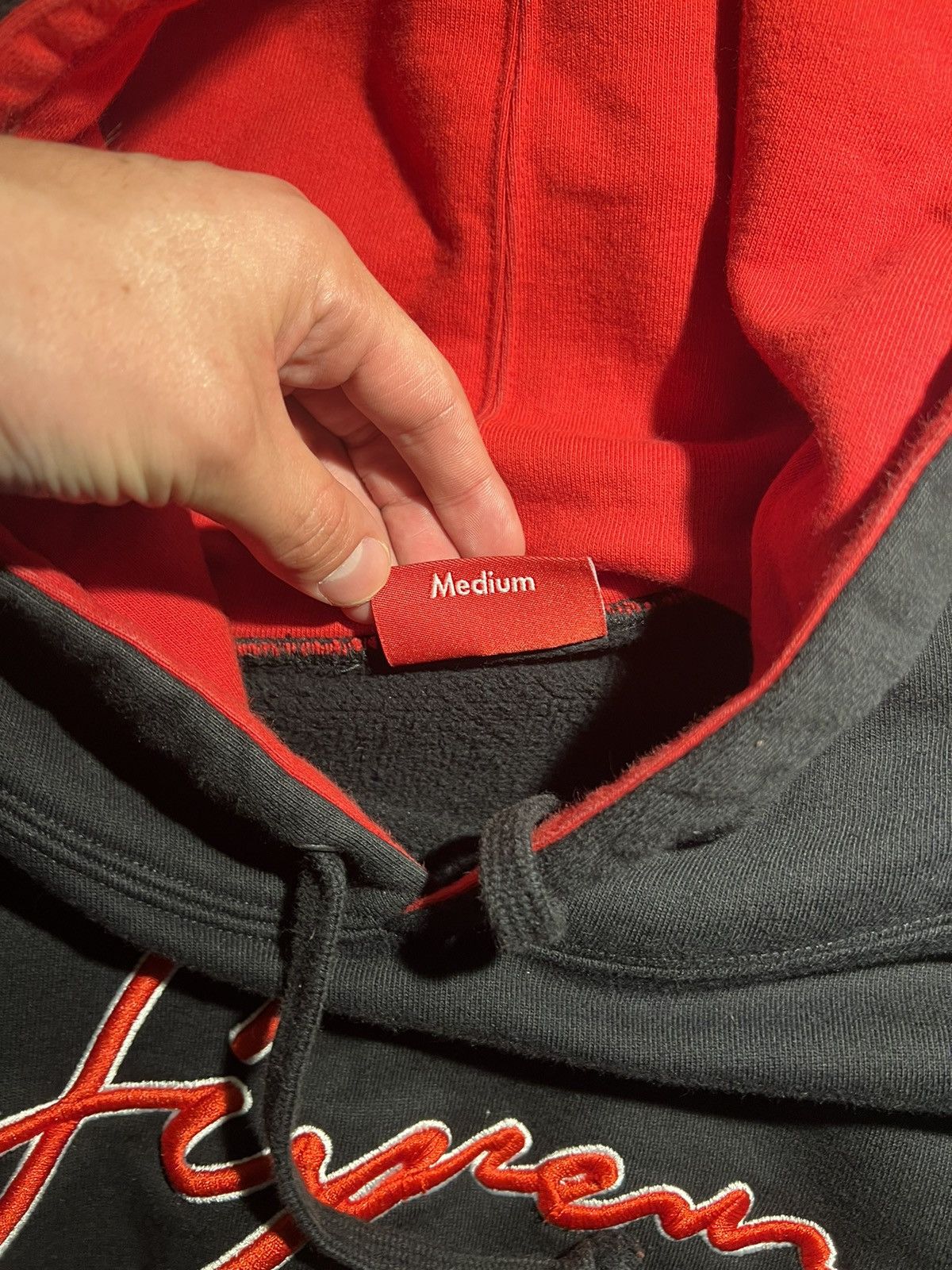 Supreme Supreme contrast embroidered hoodie Size US M / EU 48-50 / 2 - 4 Thumbnail