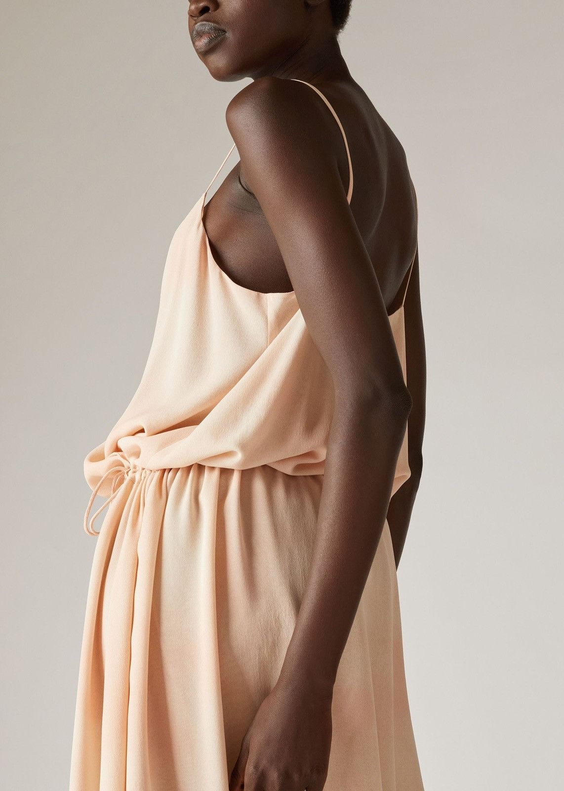 Loro Piana o1srvl11e0824 Aleesha Seaside Maxi Dress in Pink Size XL / US 12-14 / IT 48-50 - 4 Thumbnail