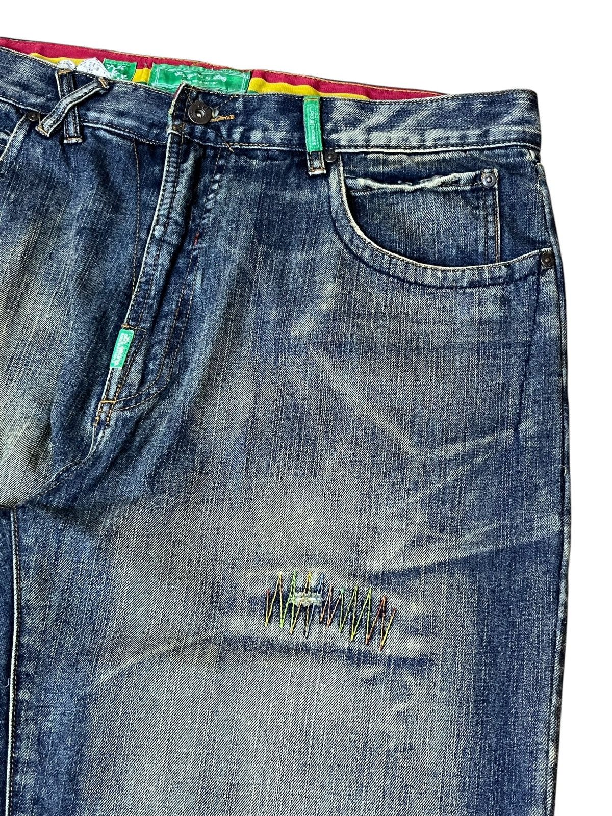 JNCO ING BABYLON LIFTED RESEARCH GROUP baggy jeans inspired JNCO Size US 38 / EU 54 - 5 Thumbnail