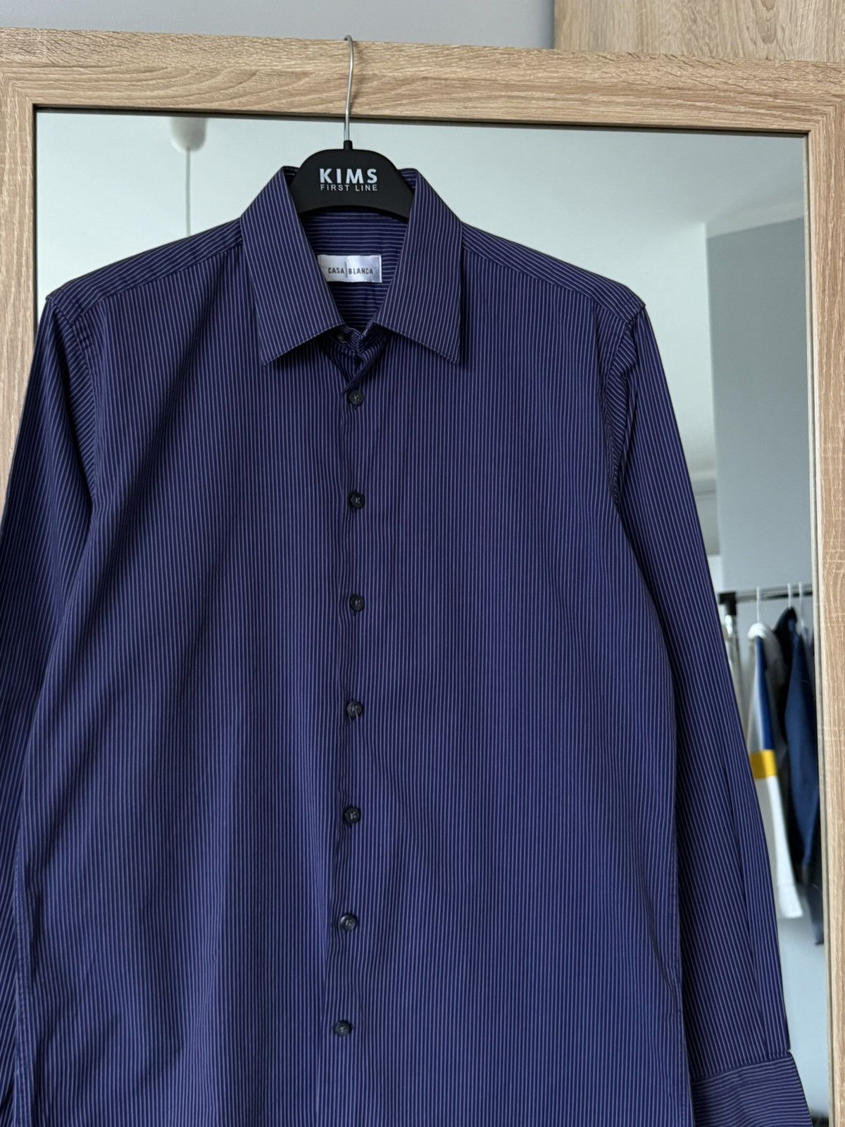 Casablanca Vintage shirt Casablanca striped blue rare designer Size US M / EU 48-50 / 2 - 2 Thumbnail