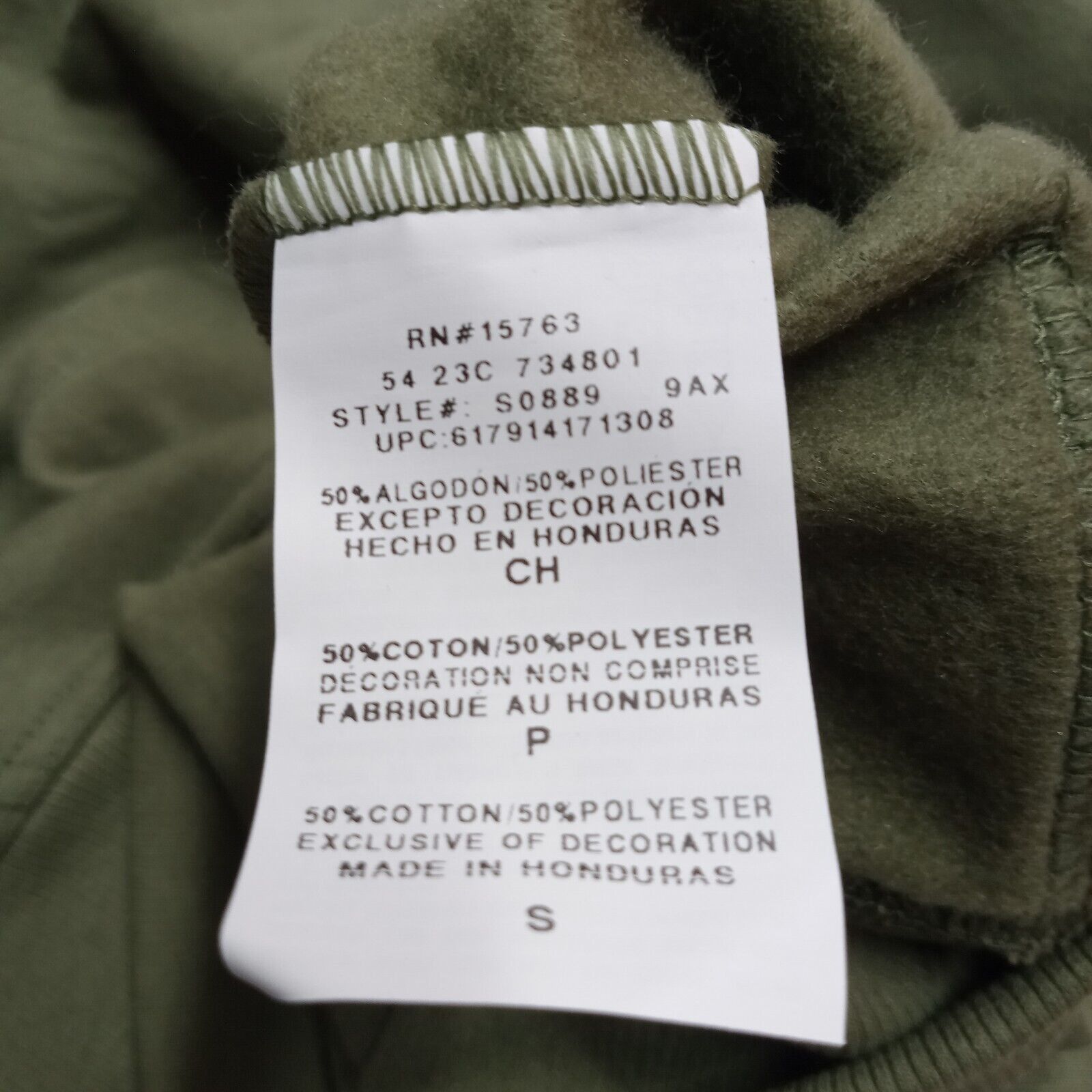 Champion Champion Hoodie Men's S Small Green Kangaroo Pocket Size US S / EU 44-46 / 1 - 8 Thumbnail