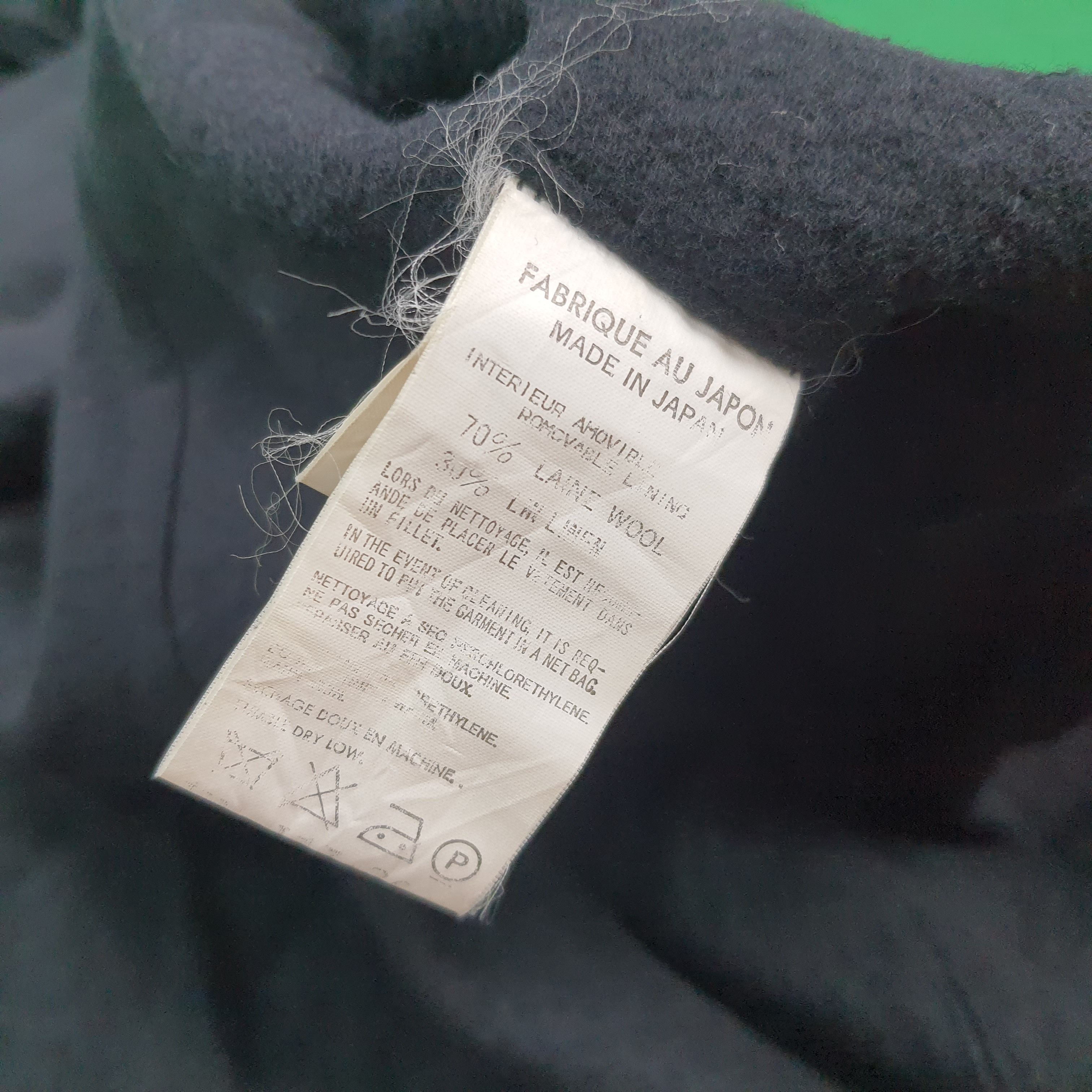 Y's Yohji Yamamoto Y's Longline Blazer Wool Linen Cardigan Size US M / EU 48-50 / 2 - 8 Thumbnail