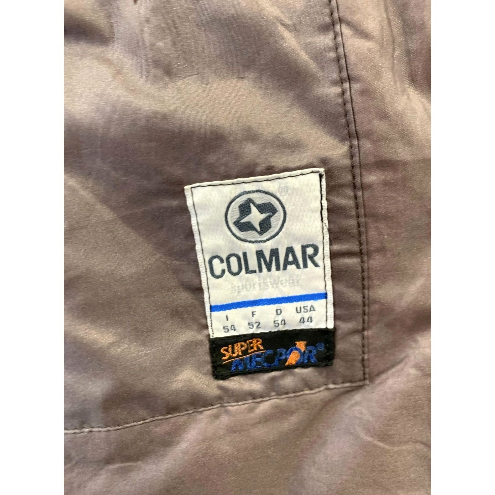 Colmar VINTAGE Colmar Ski Jacket Mens XL Orange Hooded Techwear Winter Coat 54#202 Size US XL / EU 56 / 4 - 3 Thumbnail