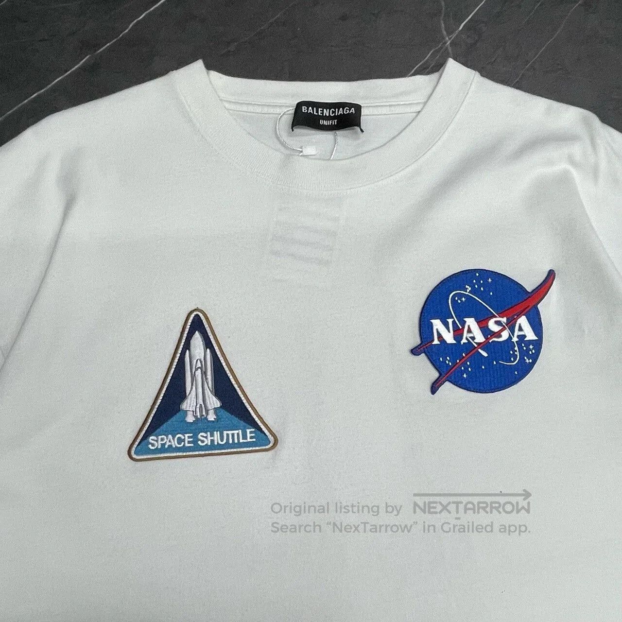 Balenciaga Balenciaga NASA Collaboration Short Sleeve Tee. Size US S / EU 44-46 / 1 - 3 Thumbnail
