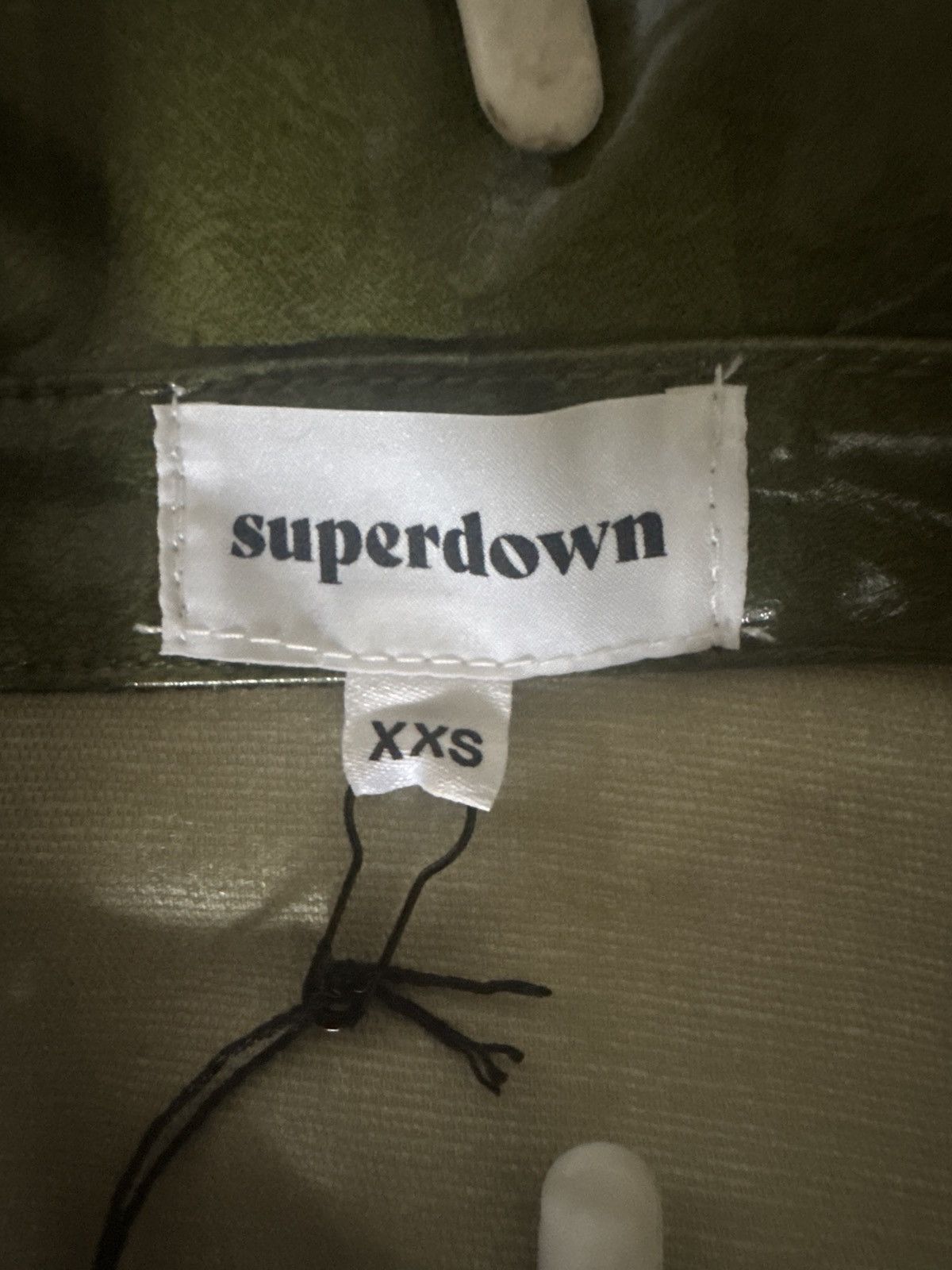 superdown ETHEL FAUX LEATHER JACKET Size XS / US 0-2 / IT 36-38 - 3 Thumbnail