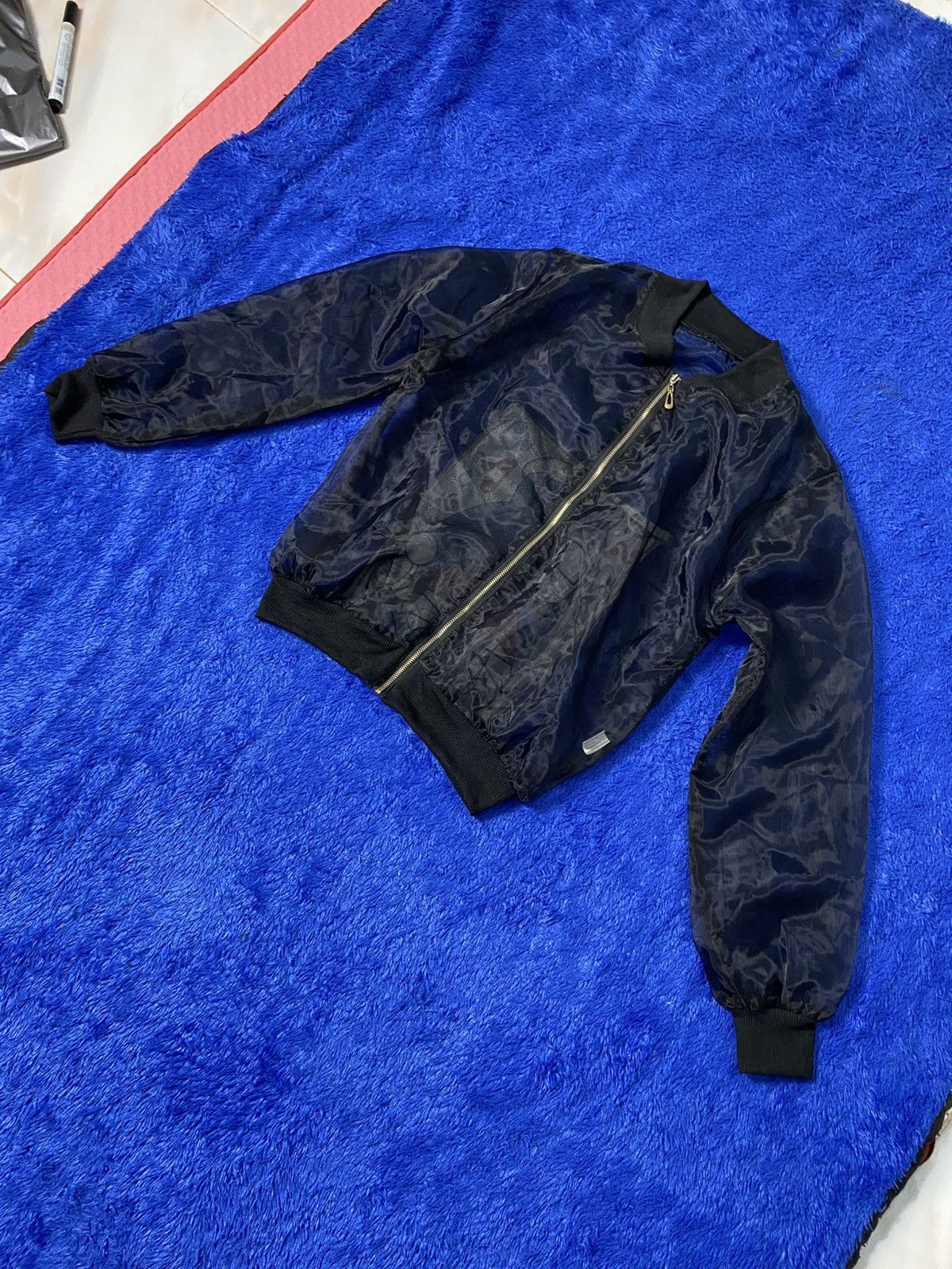 Japanese Brand see through bomber jacket Size S / US 4 / IT 40 - 2 Thumbnail