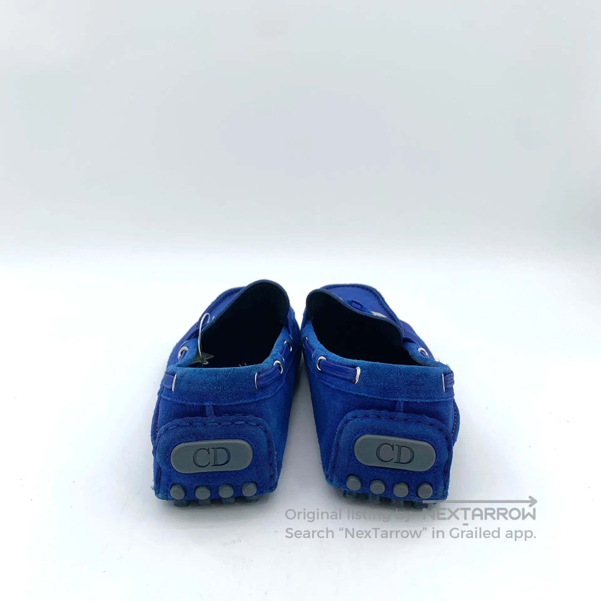 Dior Dior Navy Blue Tie-Dye Design Casual Flat Loafers Moccasin Size US 8.5 / EU 41-42 - 4 Thumbnail