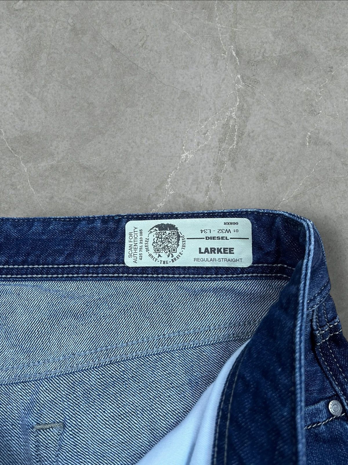 Diesel Vintage Diesel Larkee Jeans Pants Regular Fit Denim 32x34 Size US 32 / EU 48 - 9 Thumbnail