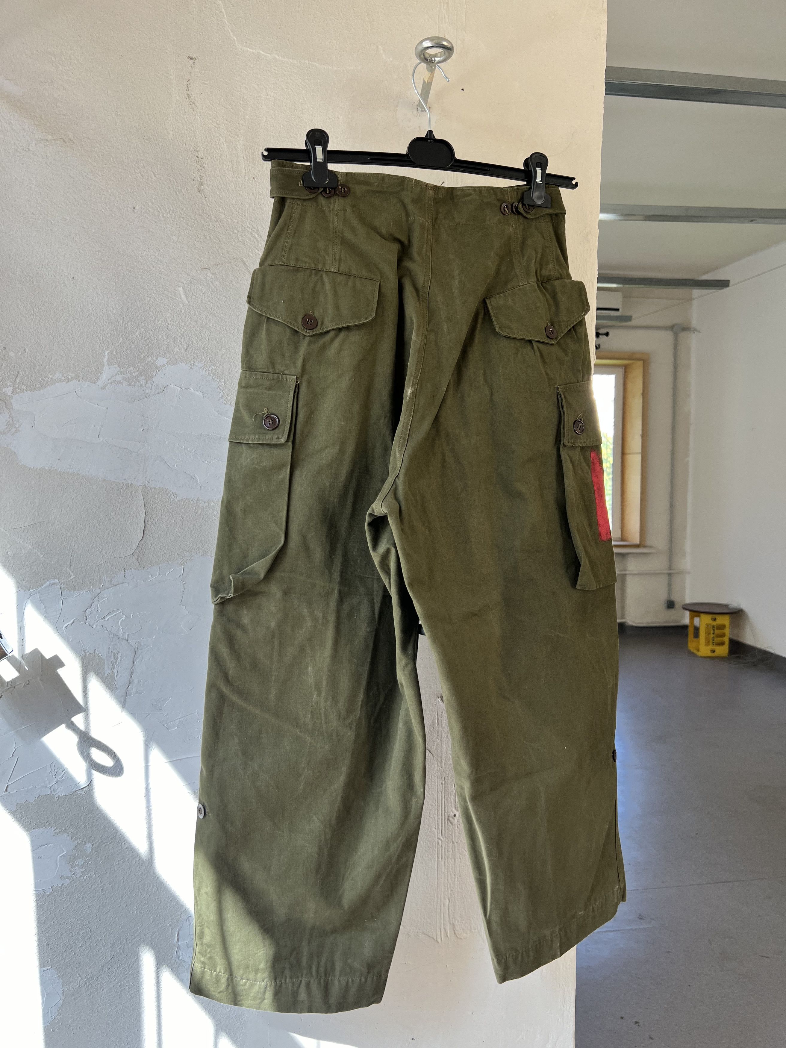 Unsound Rags 1956 Vintage Heavy Cotton SeyNaeve MVO USA Cargo Pant Size US 30 / EU 46 - 4 Thumbnail