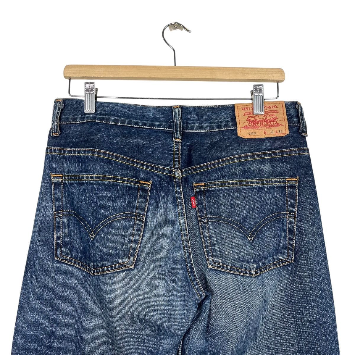 Levi's Vintage Levis Lot 503 Bootcut Denim Jeans Size US 30 / EU 46 - 6 Thumbnail
