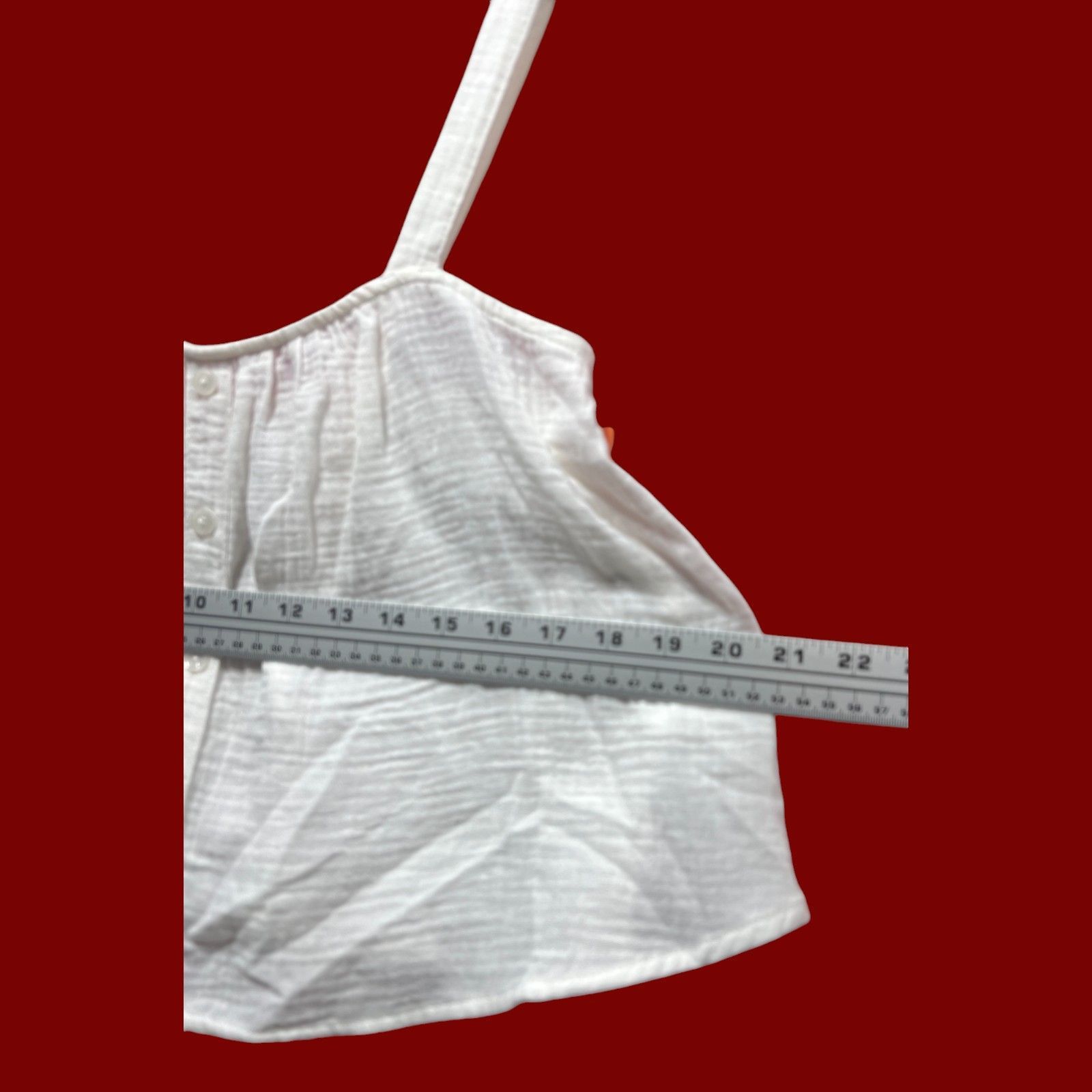 Other Colsie - Women's Tiny Tank Top - White - Extra Small Size XS / US 0-2 / IT 36-38 - 4 Thumbnail