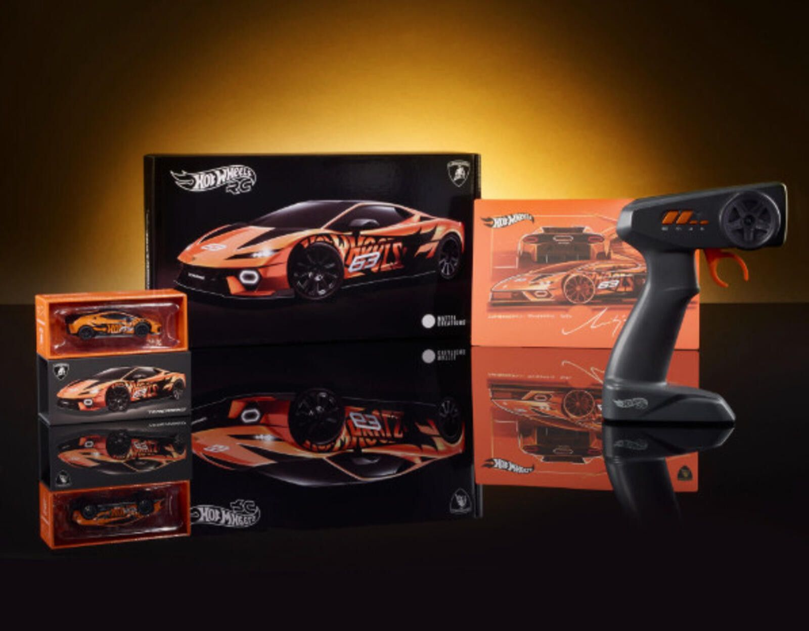 Other Hot Wheels RC 1:64 Lamborghini Temerario Alleggerita In Hand Size ONE SIZE - 2 Thumbnail