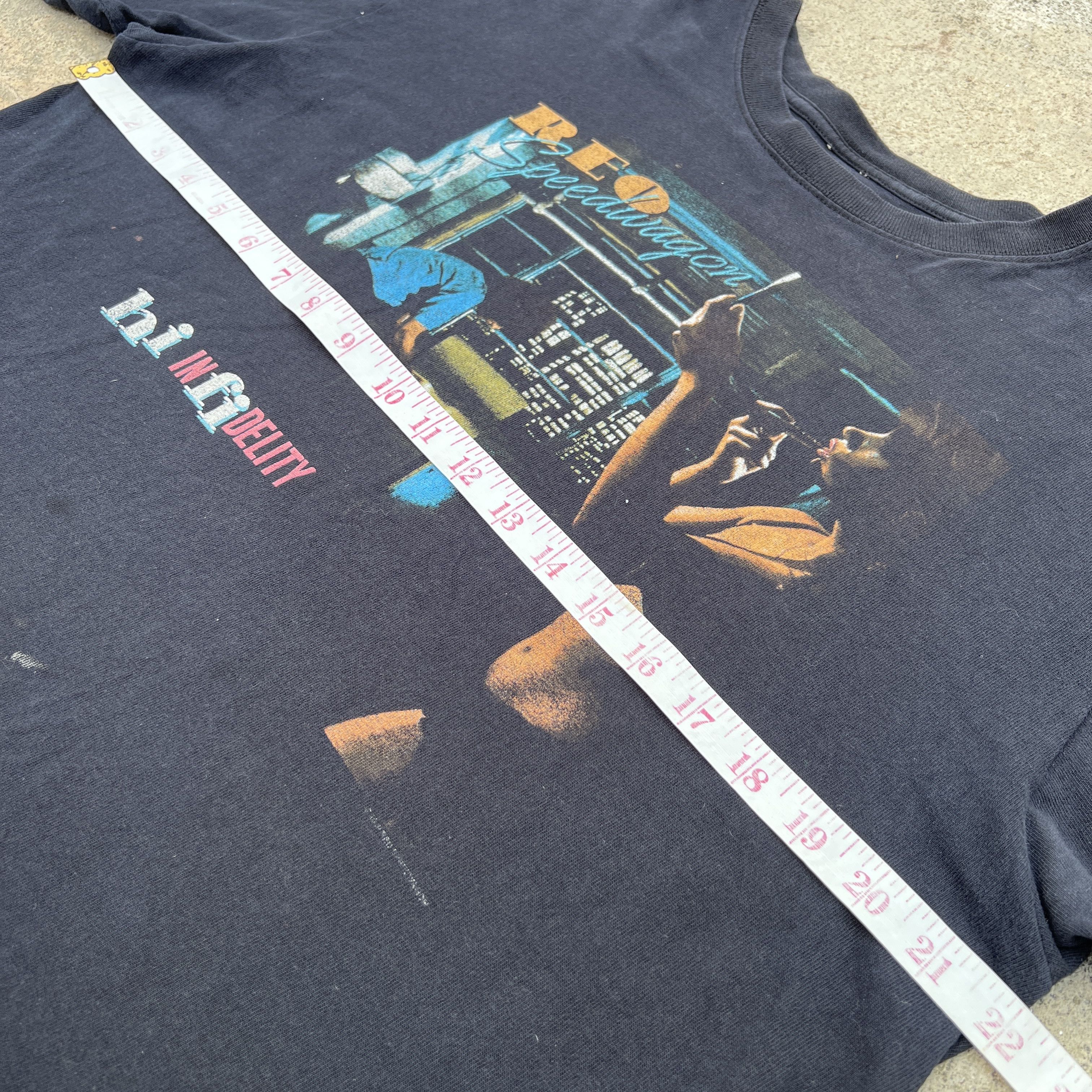 Band Tees × Vintage Vintage Y2K REO speedwagon Promo Tee Size US L / EU 52-54 / 3 - 11 Thumbnail