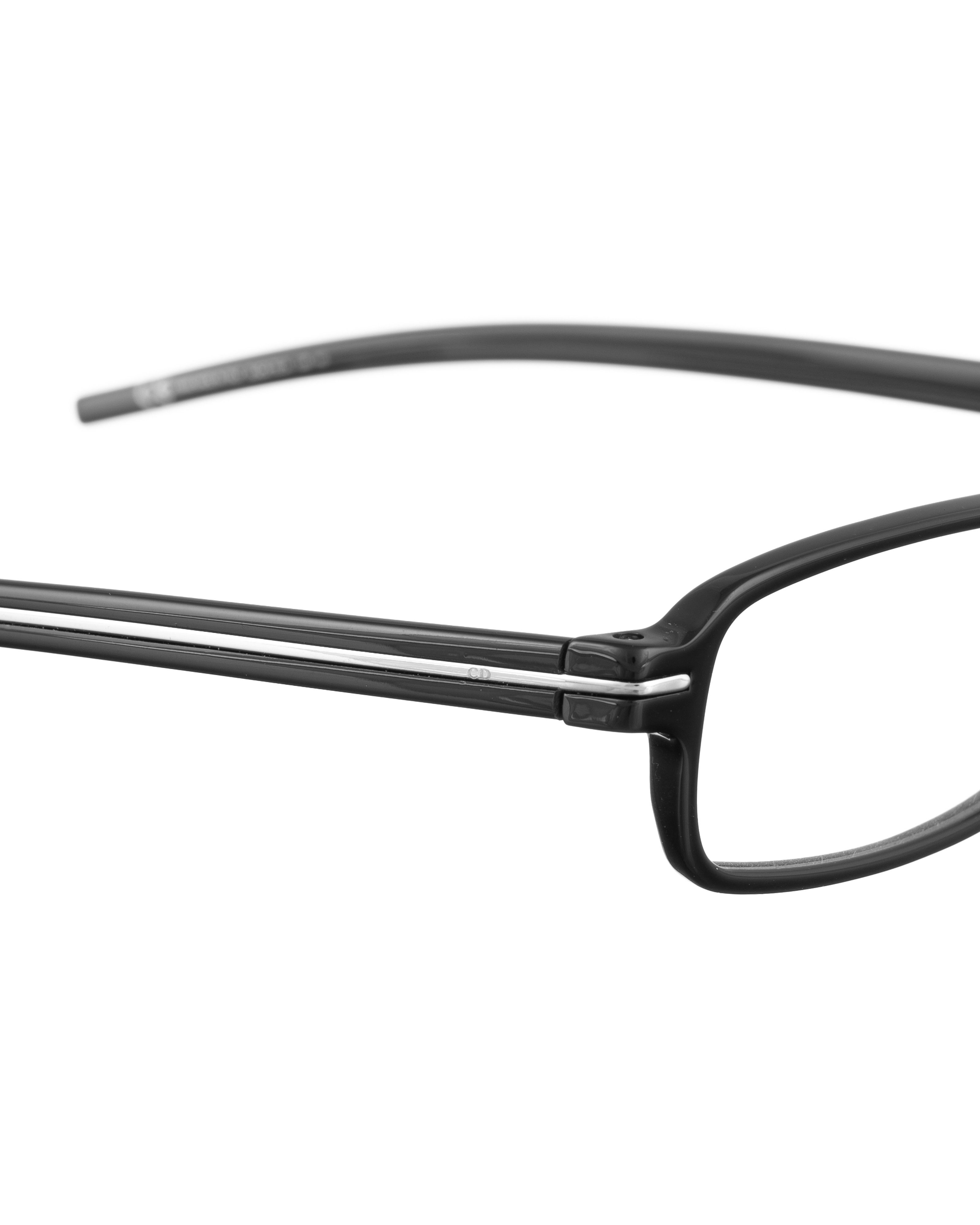 Dior Dior 00s Black Glasses with Silver Details on Temples Size ONE SIZE - 2 Thumbnail