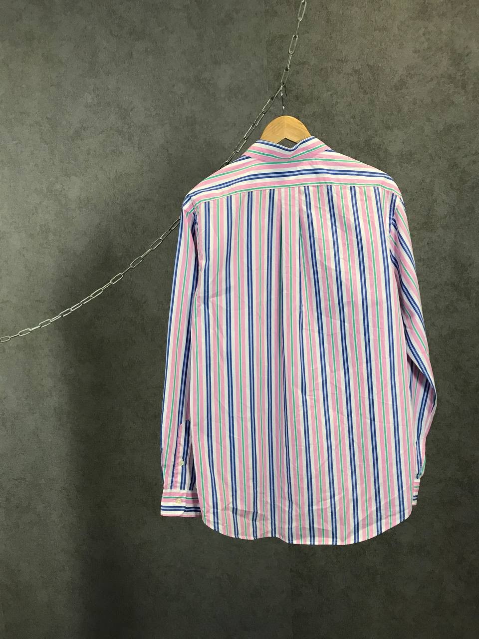 Polo Ralph Lauren Polo Ralph Lauren designer logo striped shirt Size US L / EU 52-54 / 3 - 6 Thumbnail