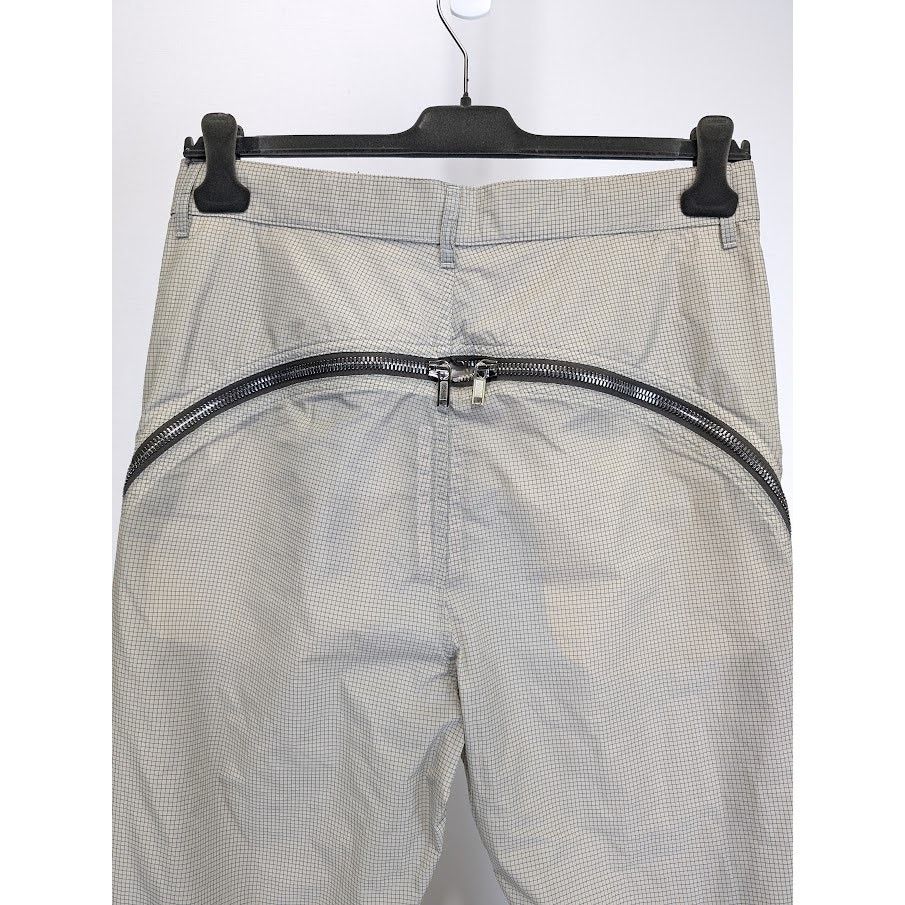 Rick Owens o1rshd1 Bolan Banana Zipper Pants in Pearl Size US 32 / EU 48 - 15 Thumbnail